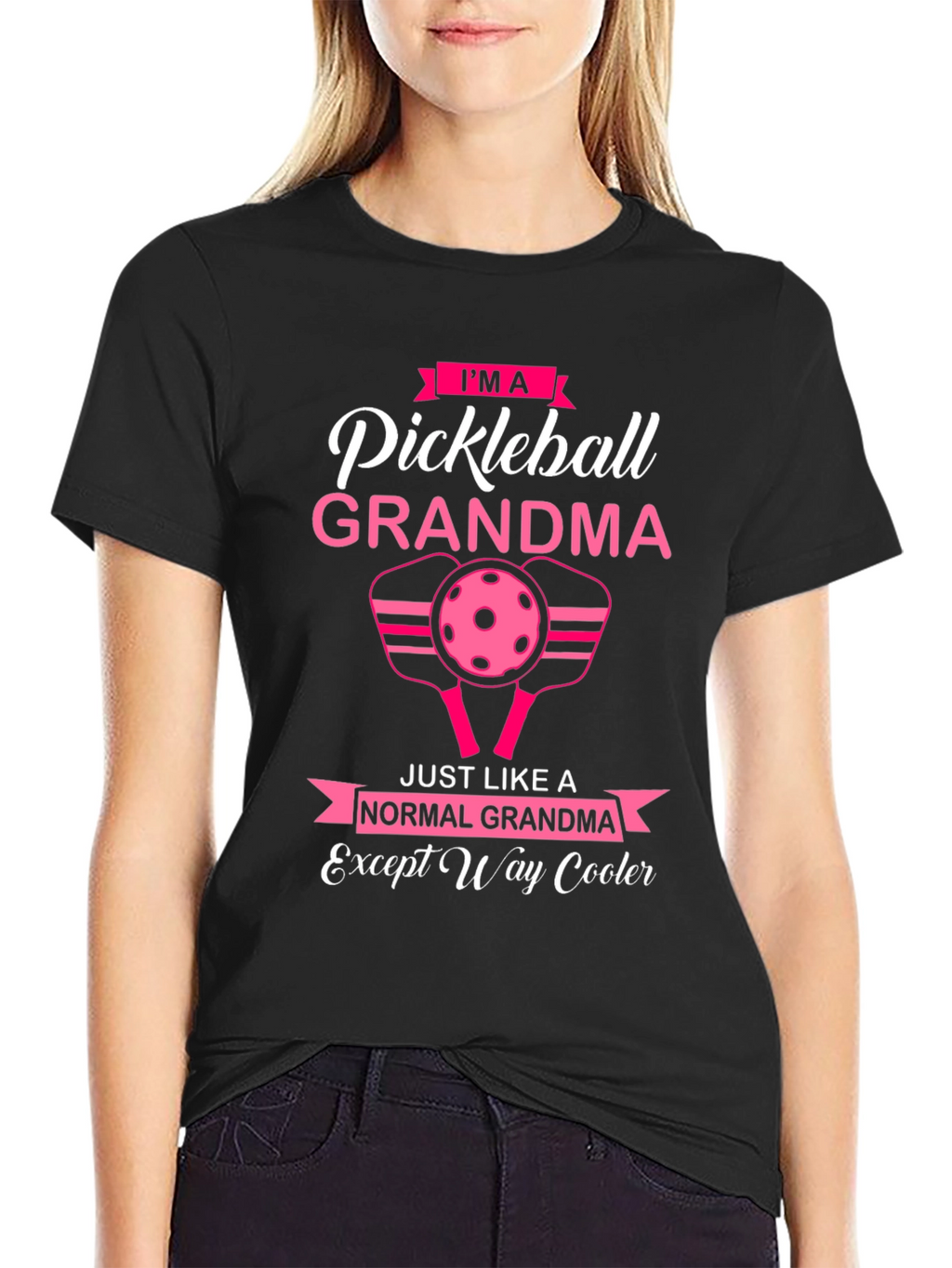 Pickleball Grandma T-Shirt - Cool Grandma Tee
