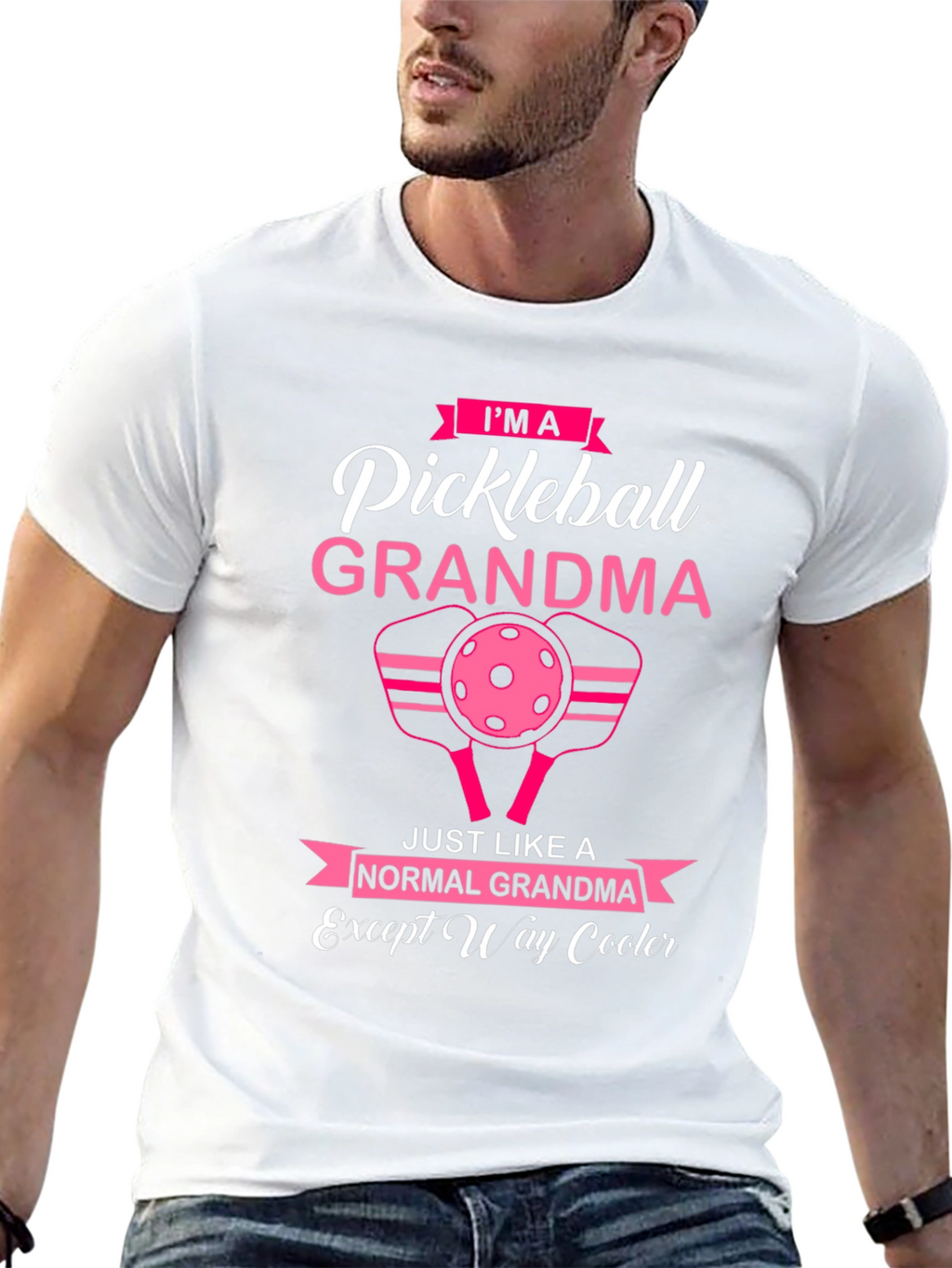 Pickleball Grandma T-Shirt - Cool Grandma Tee