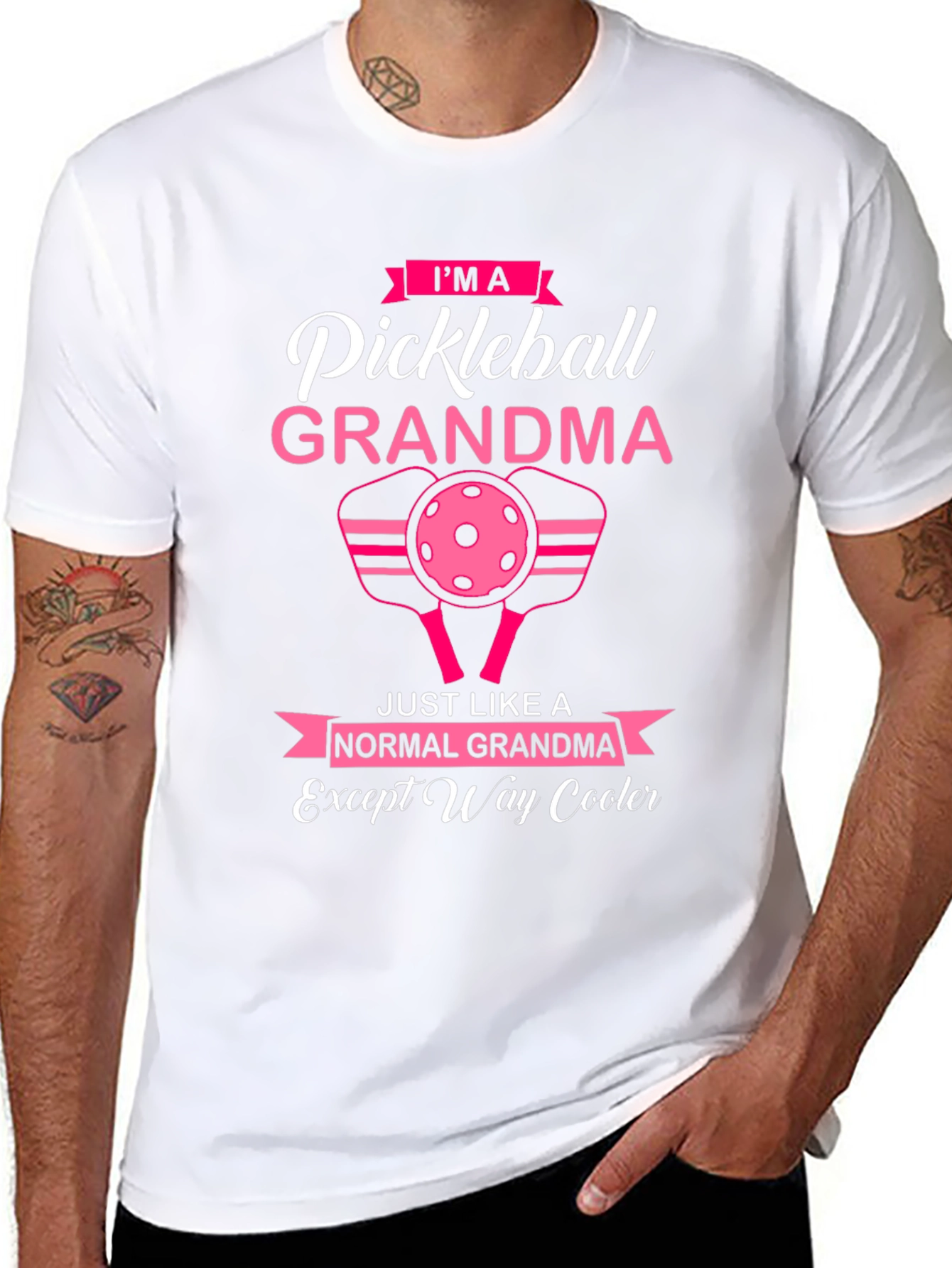 Pickleball Grandma T-Shirt - Cool Grandma Tee