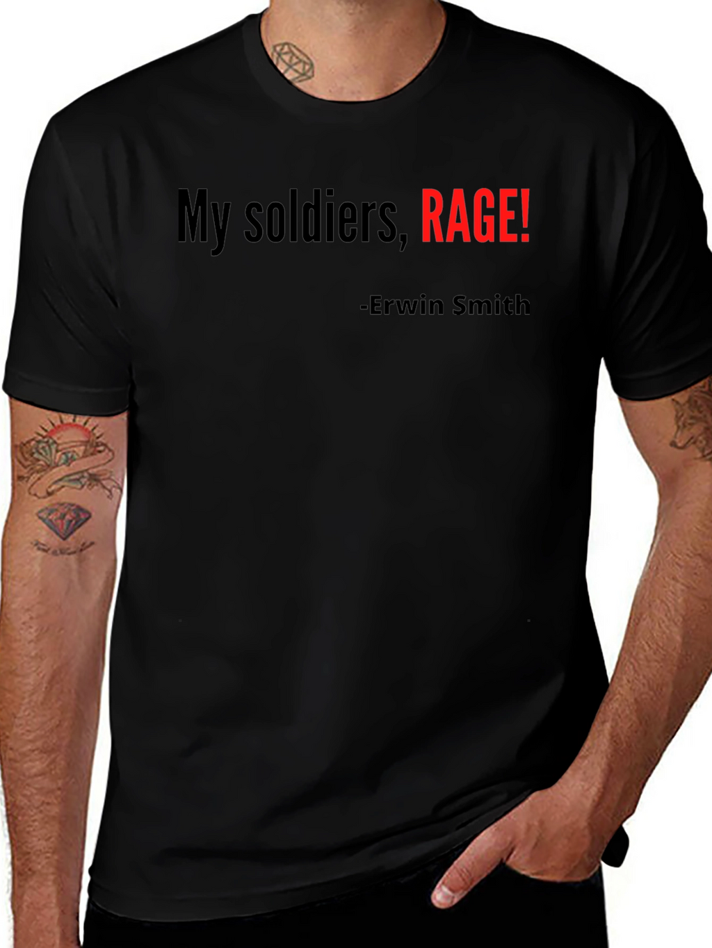 My Soldiers Rage! Erwin Smith T-Shirt