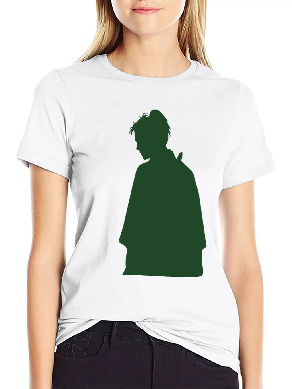 Vector Asian Silhouette Breathable Graphic T-Shirt – Perfect For Casual Days