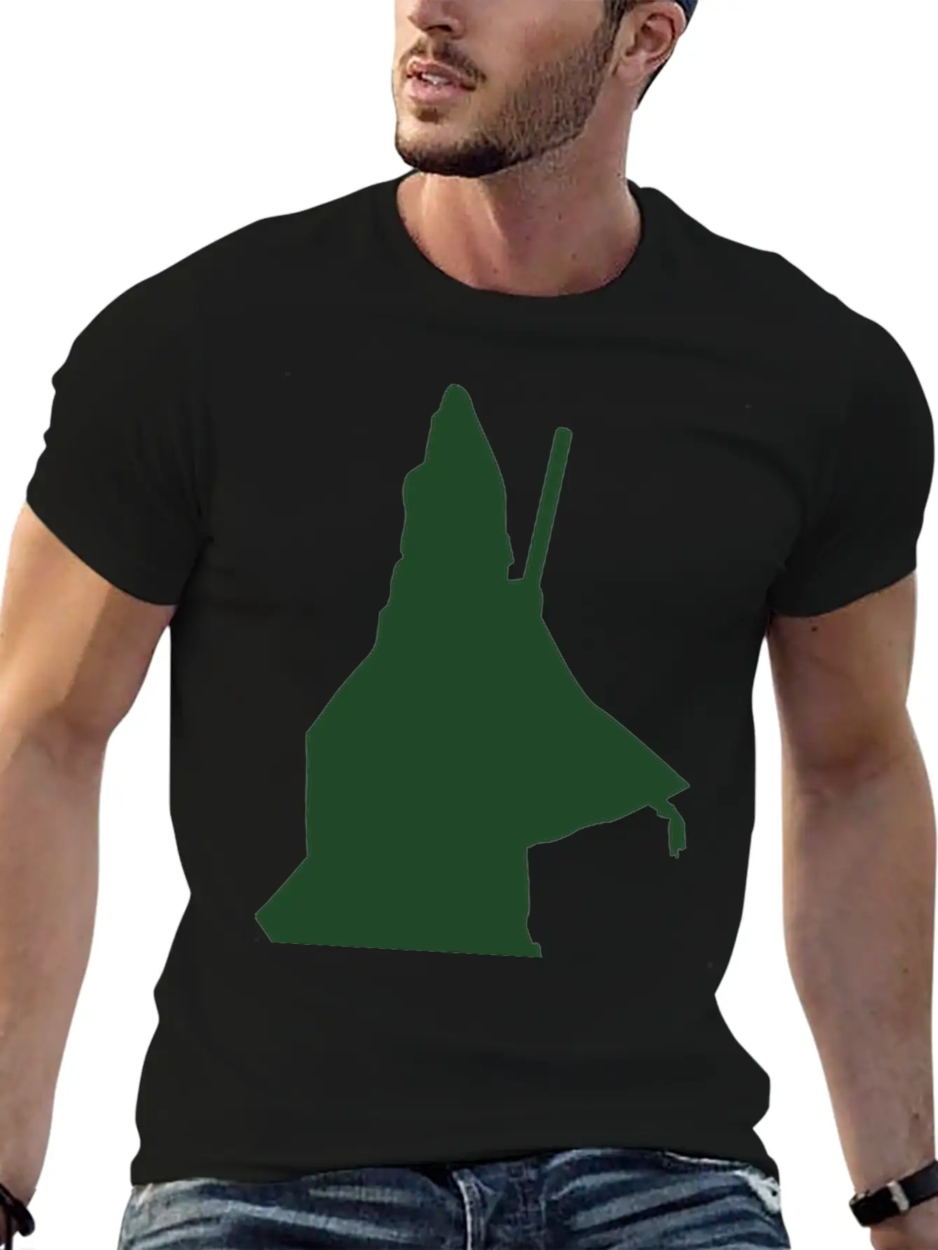 Vector Asian Silhouette Relaxed Everyday Tee – Lightweight And Durable Cotton