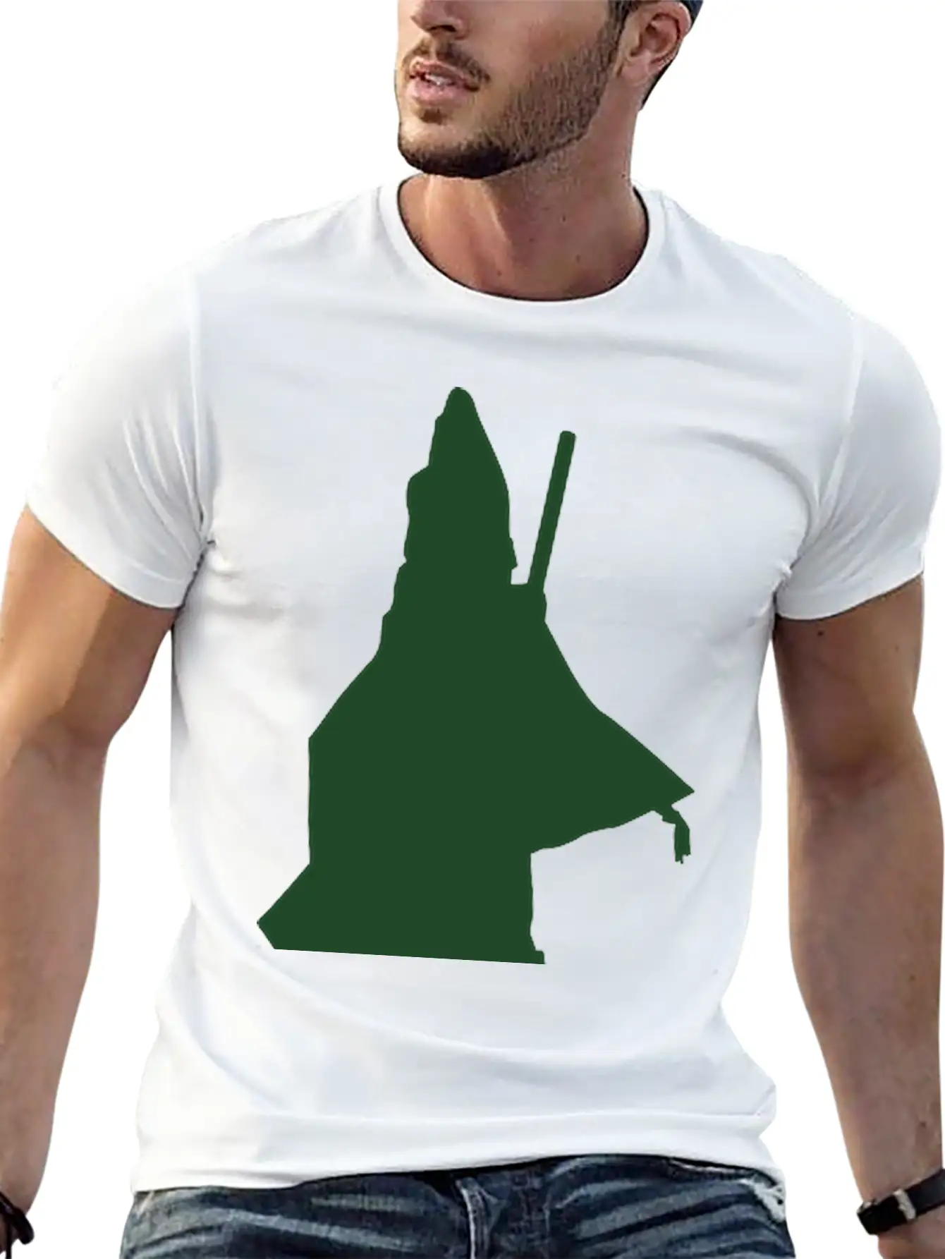 Vector Asian Silhouette Relaxed Everyday Tee – Lightweight And Durable Cotton