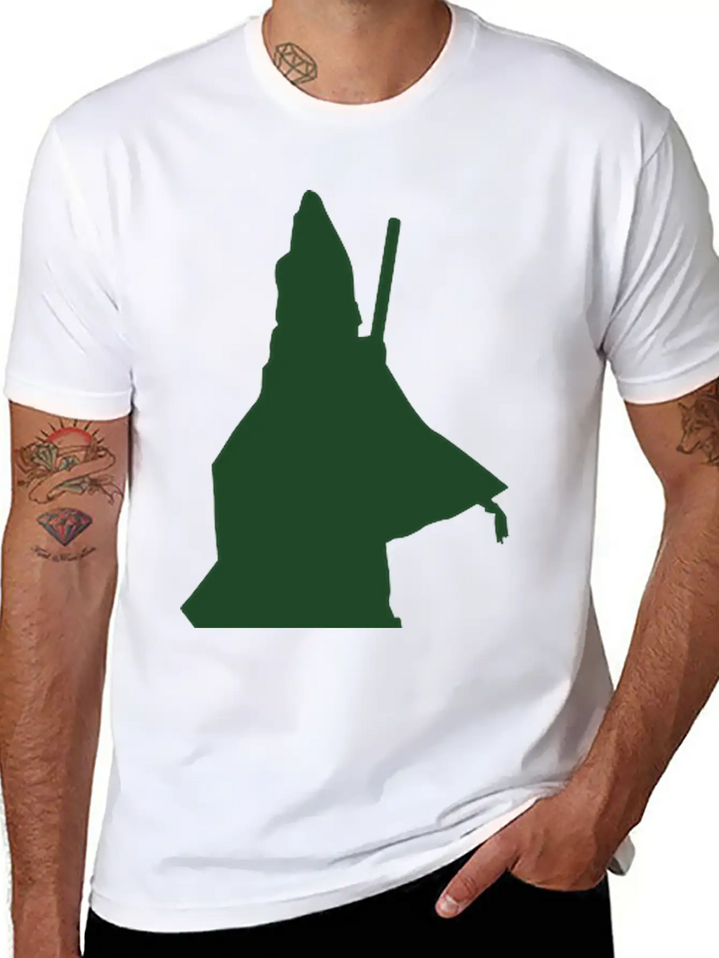 Vector Asian Silhouette Relaxed Everyday Tee – Lightweight And Durable Cotton
