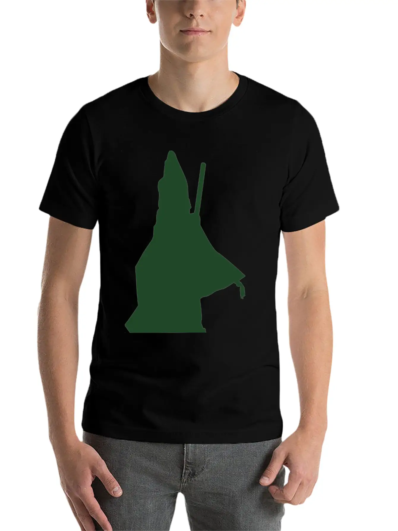 Vector Asian Silhouette Relaxed Everyday Tee – Lightweight And Durable Cotton