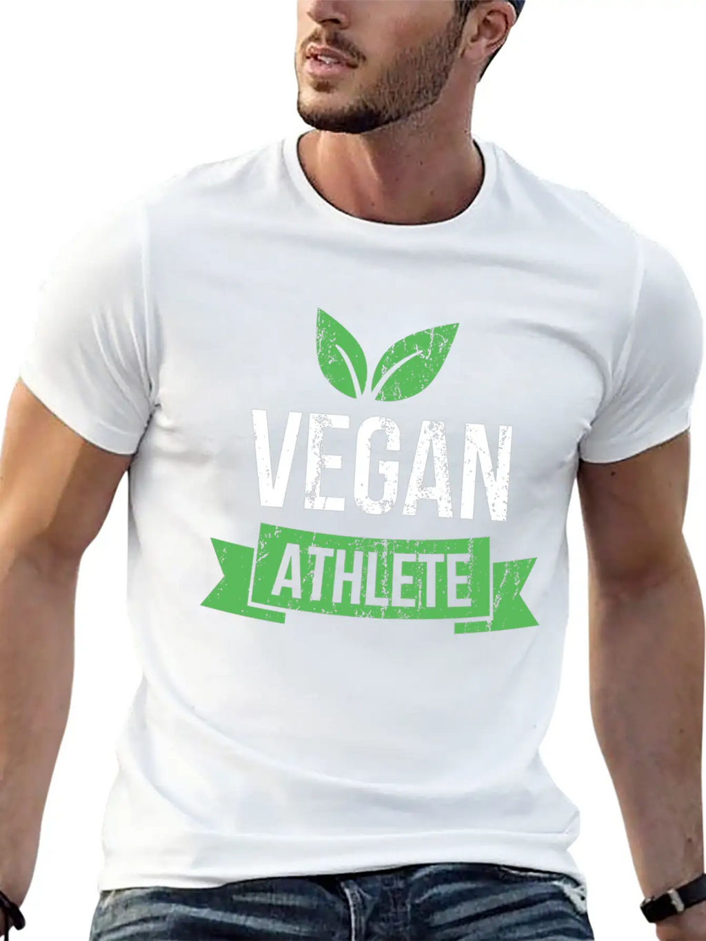 Vegan Athlete Veggie Fitness Gym Gift Classic Cotton Tee – Unisex Comfort For Any Season