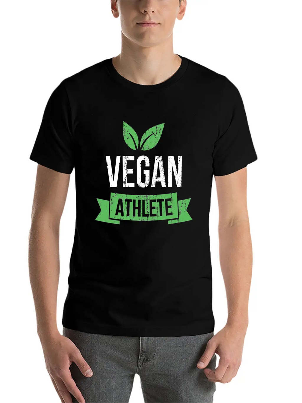 Vegan Athlete Veggie Fitness Gym Gift Classic Cotton Tee – Unisex Comfort For Any Season