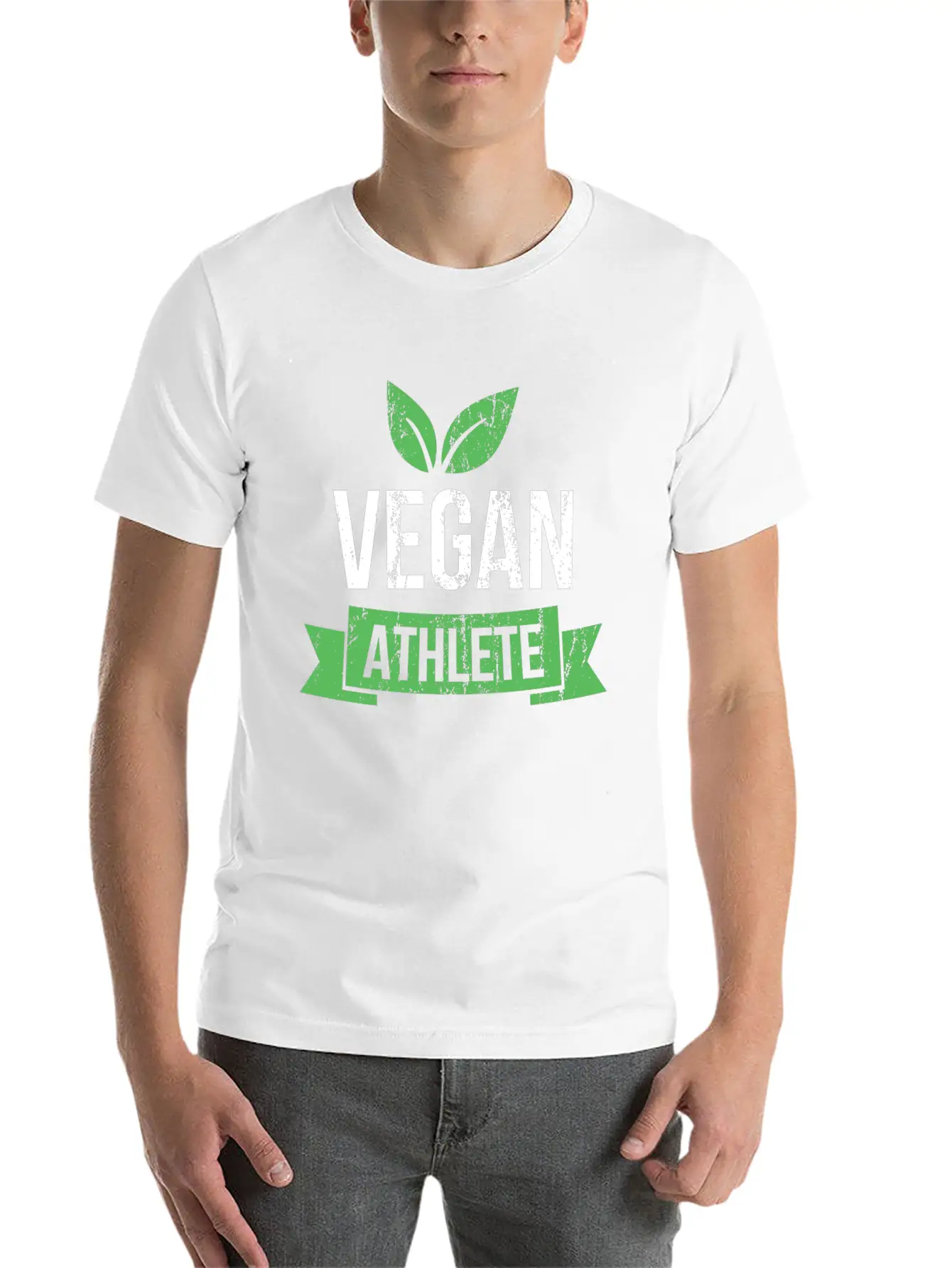 Vegan Athlete Veggie Fitness Gym Gift Classic Cotton Tee – Unisex Comfort For Any Season