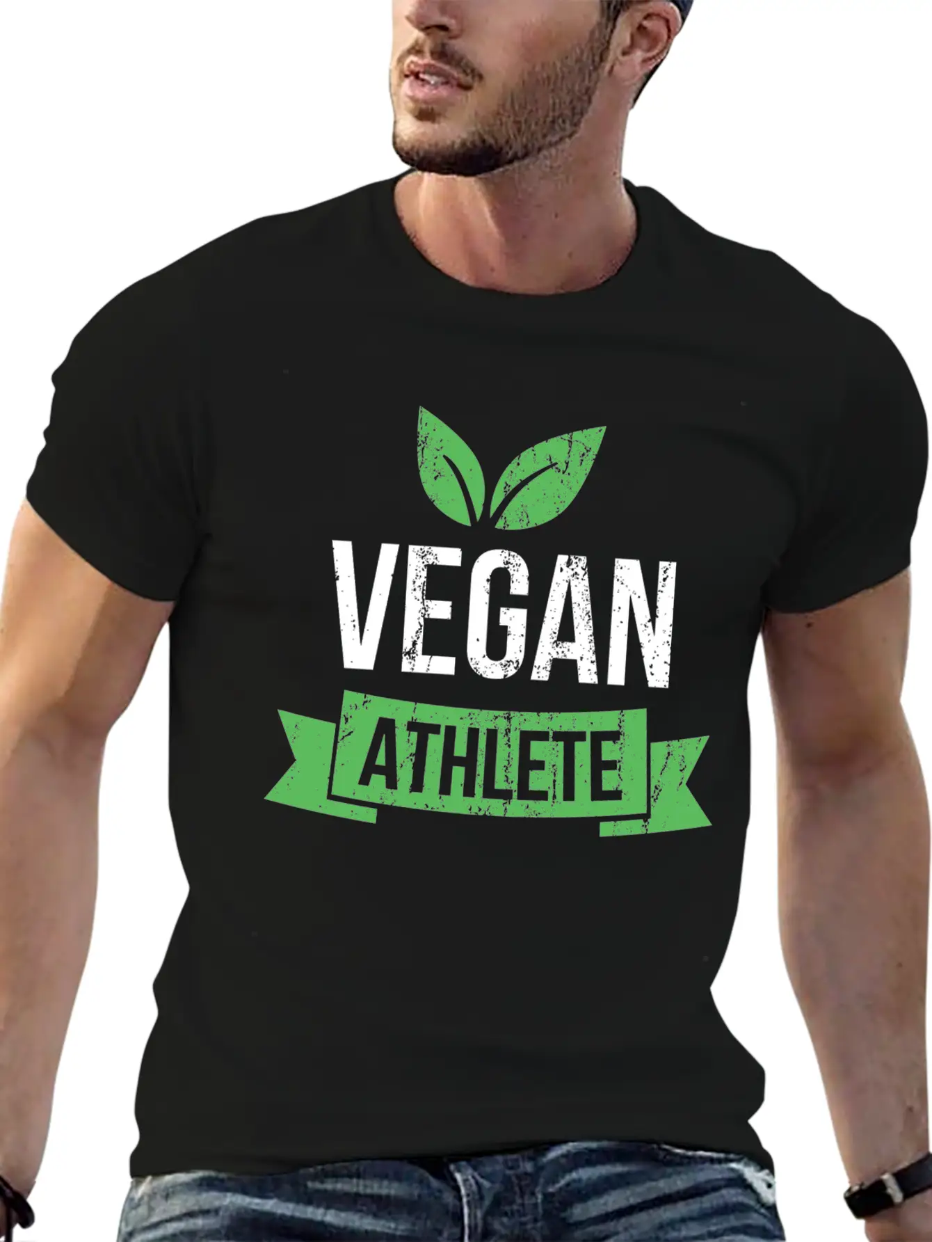 Vegan Athlete Veggie Fitness Gym Gift Classic Cotton Tee – Unisex Comfort For Any Season