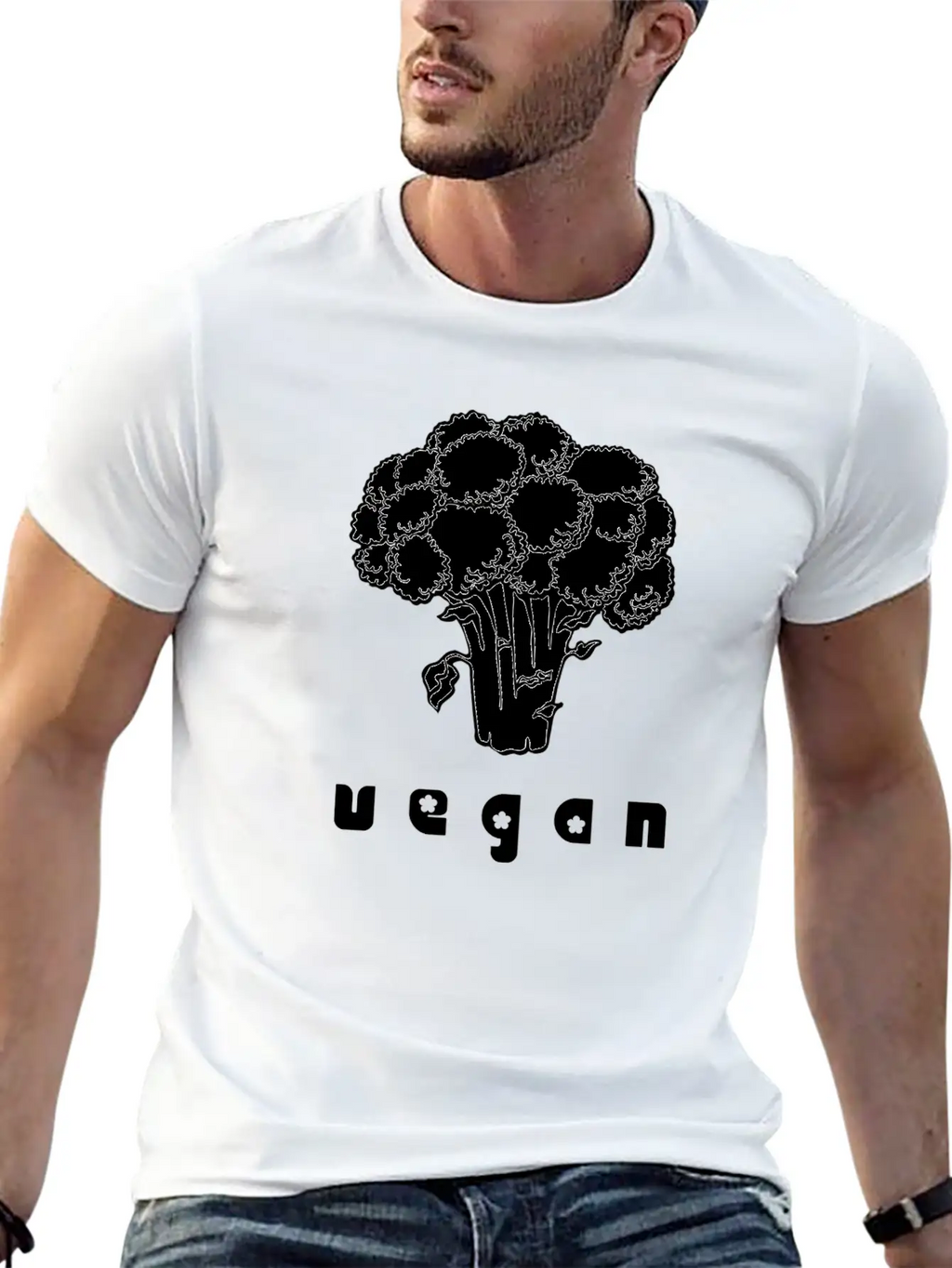 Vegan Broccoli Organic Vegetables Diet Eat Healthy Timeless Short Sleeve Tee – Comfy And Minimalist Design