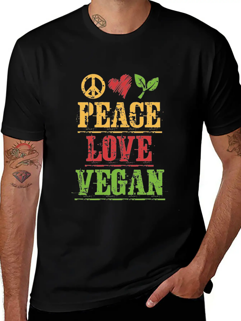 Vegan Classic Cotton Tee – Unisex Comfort For Any Season