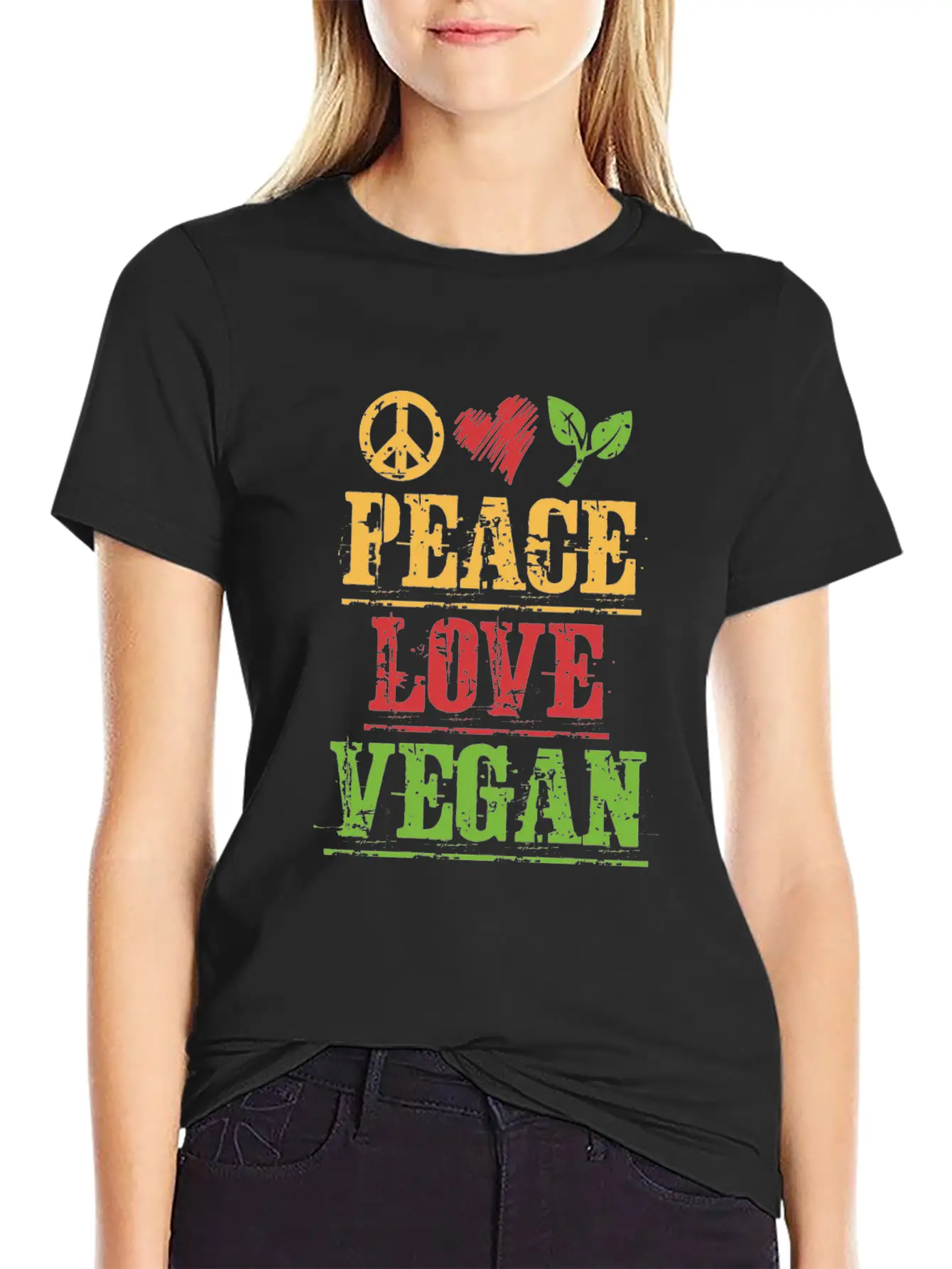 Vegan Classic Cotton Tee – Unisex Comfort For Any Season