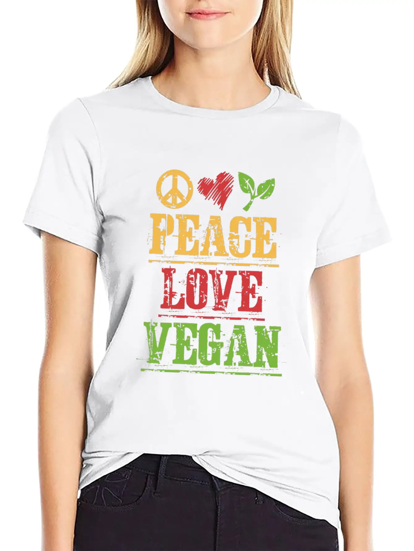 Vegan Classic Cotton Tee – Unisex Comfort For Any Season
