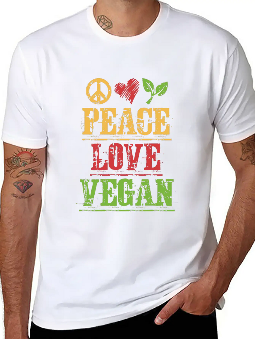 Vegan Classic Cotton Tee – Unisex Comfort For Any Season