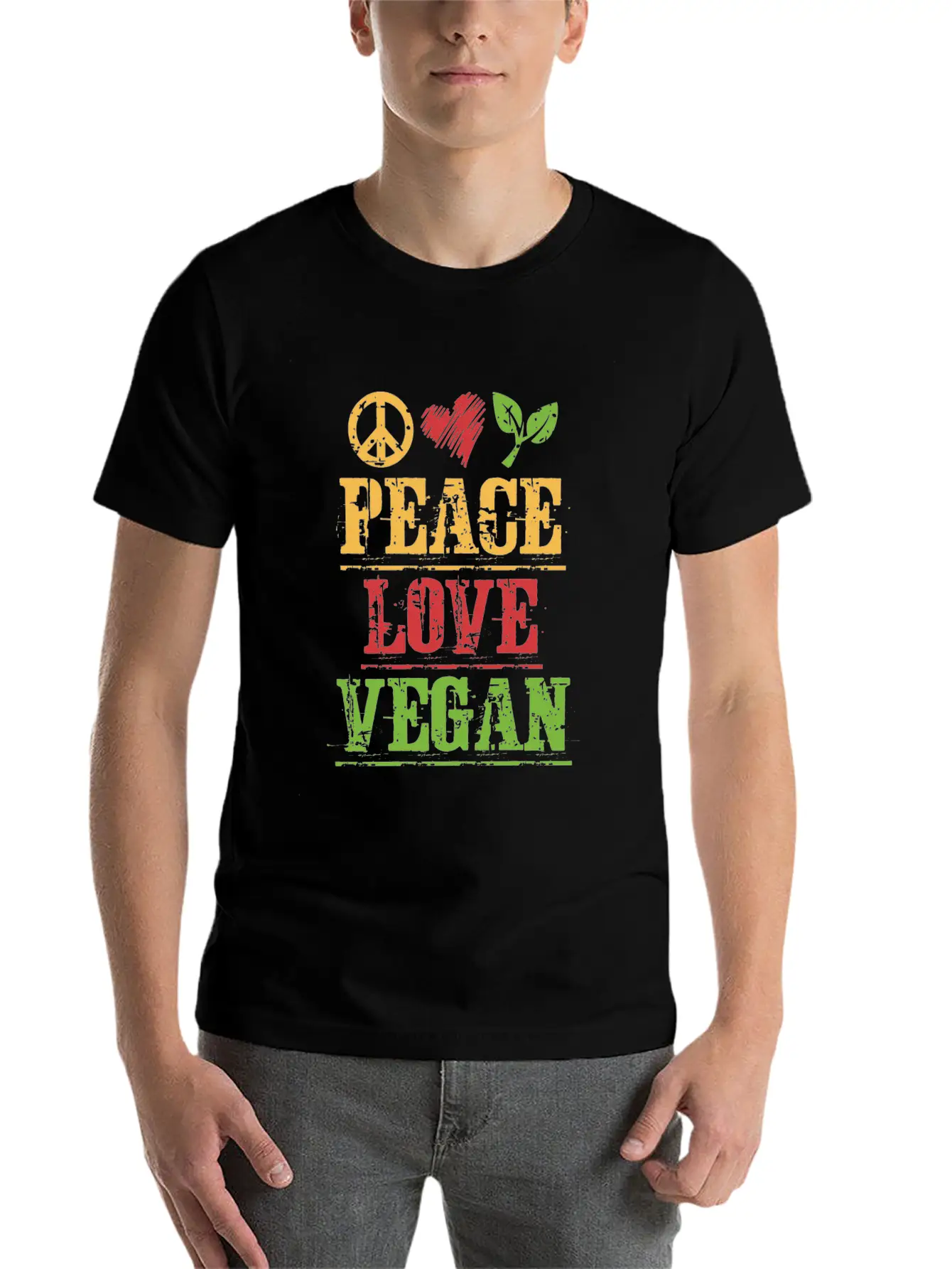 Vegan Classic Cotton Tee – Unisex Comfort For Any Season