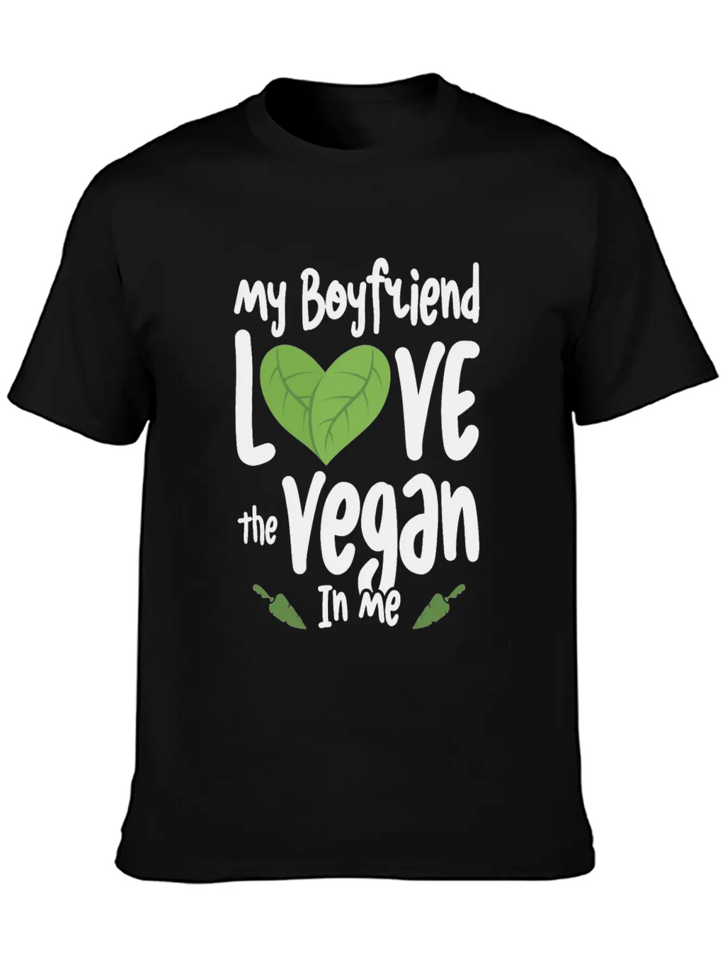 Vegan Girlfriend Healthy Lifestyle Vegetarian Unisex Casual T-Shirt – Clean Design For Daily Comfort