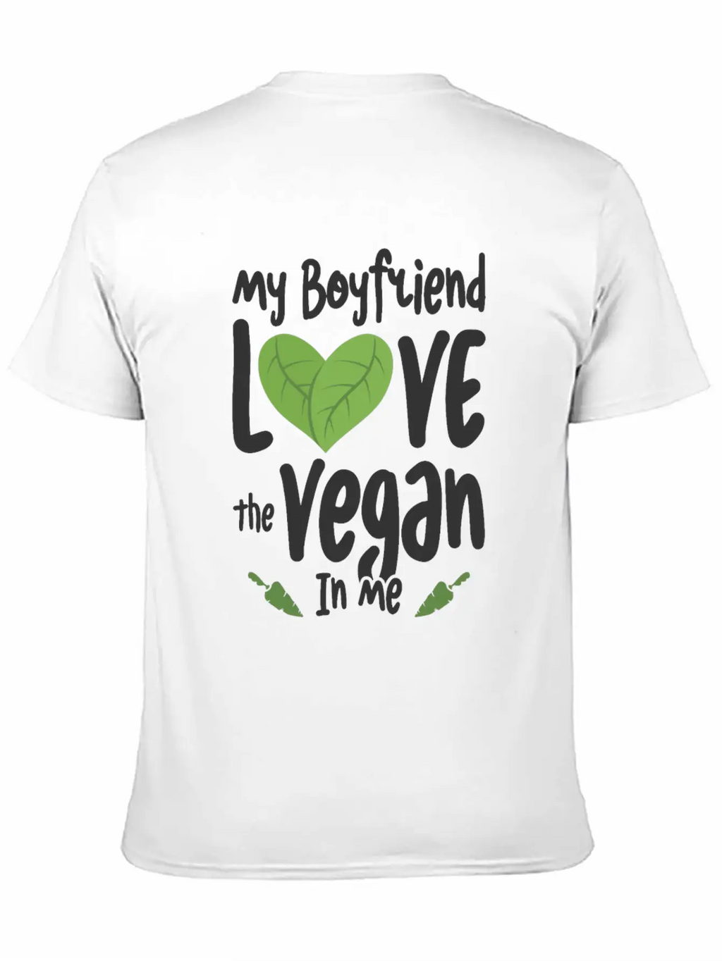 Vegan Girlfriend Healthy Lifestyle Vegetarian Unisex Casual T-Shirt – Clean Design For Daily Comfort