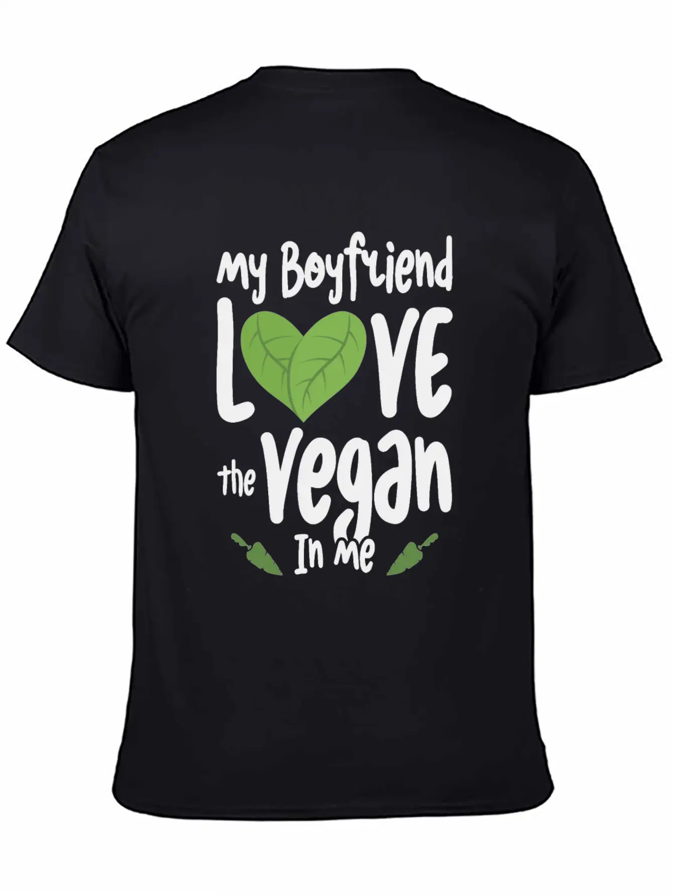 Vegan Girlfriend Healthy Lifestyle Vegetarian Unisex Casual T-Shirt – Clean Design For Daily Comfort