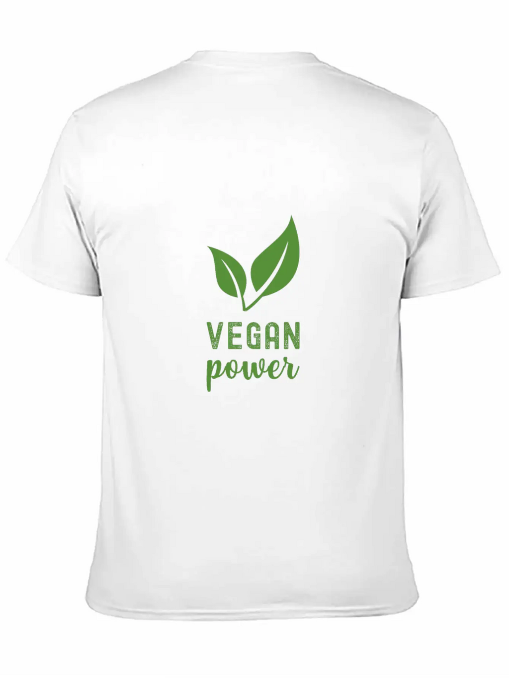 Vegan Power Unisex Casual T-Shirt – Clean Design For Daily Comfort