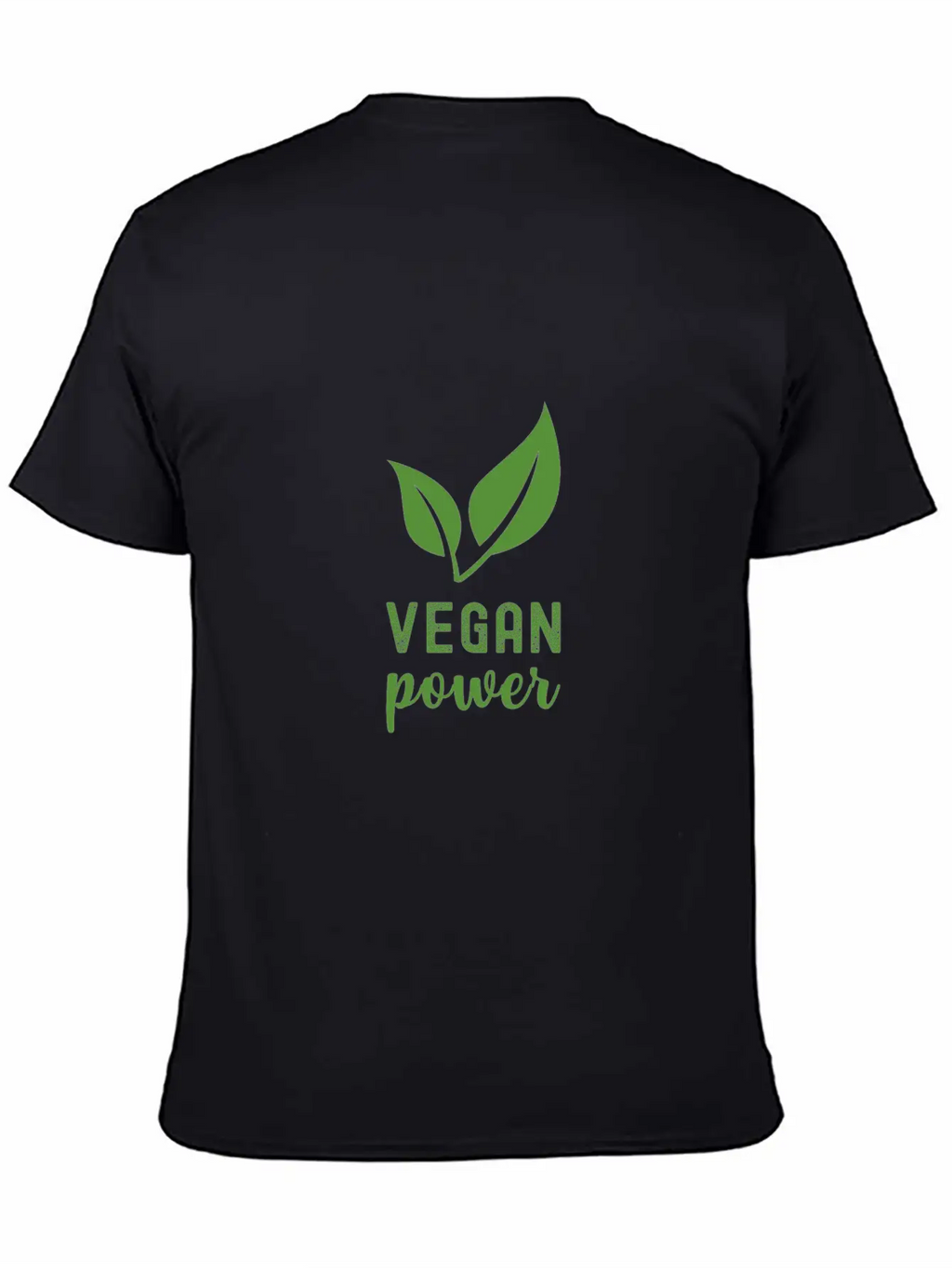 Vegan Power Unisex Casual T-Shirt – Clean Design For Daily Comfort