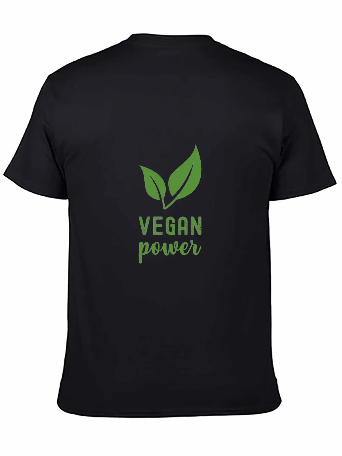 Vegan Power Unisex Casual T-Shirt – Clean Design For Daily Comfort