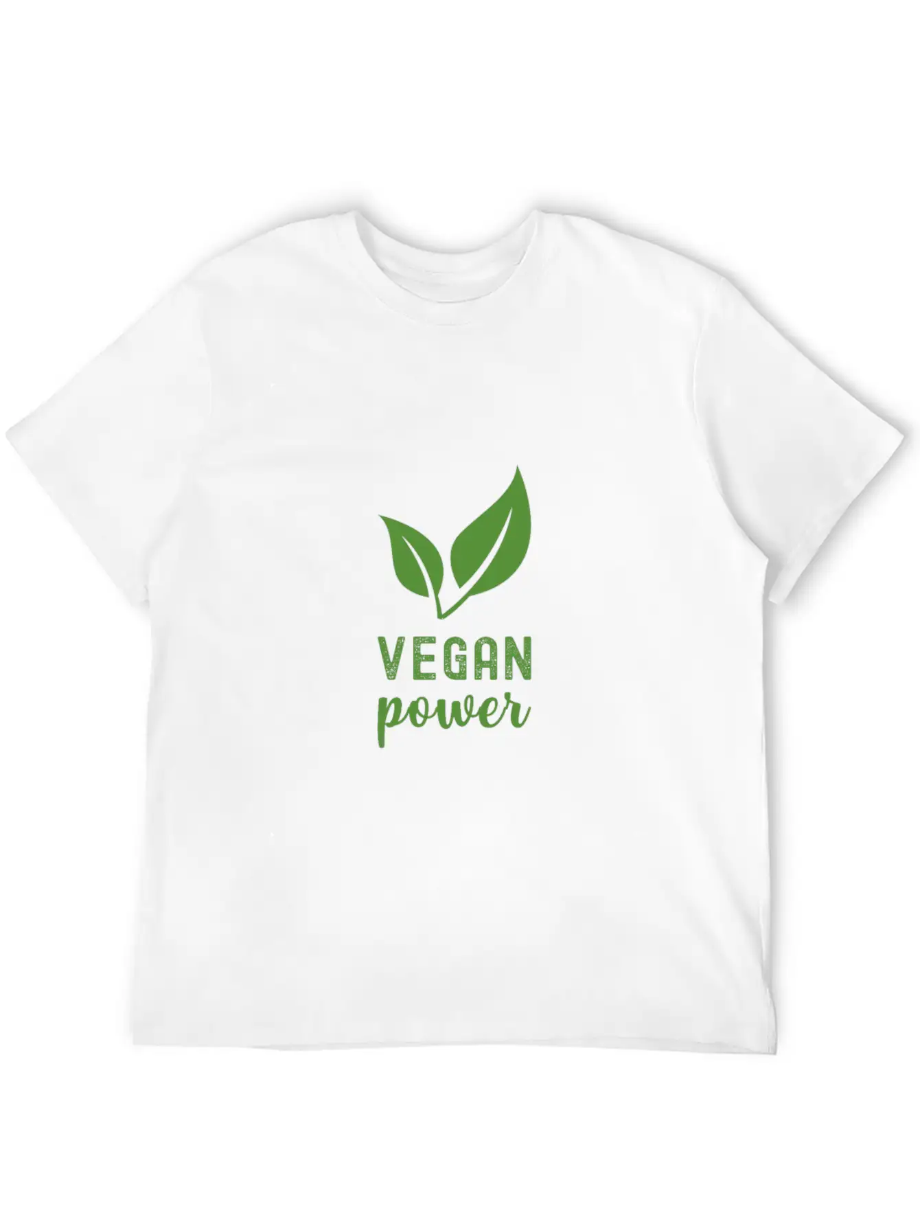 Vegan Power Unisex Casual T-Shirt – Clean Design For Daily Comfort