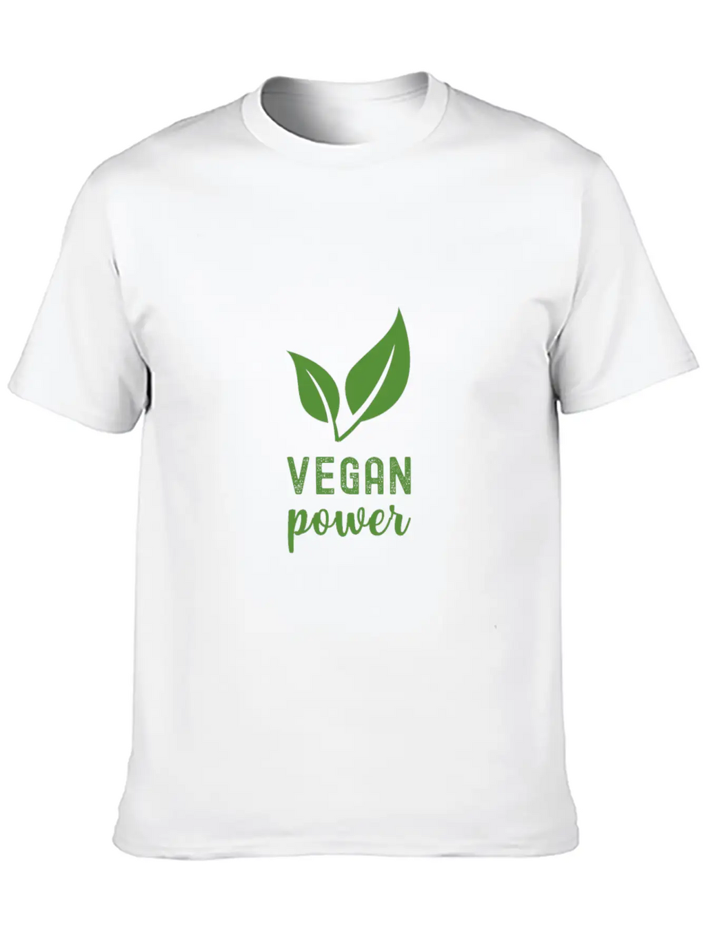 Vegan Power Unisex Casual T-Shirt – Clean Design For Daily Comfort