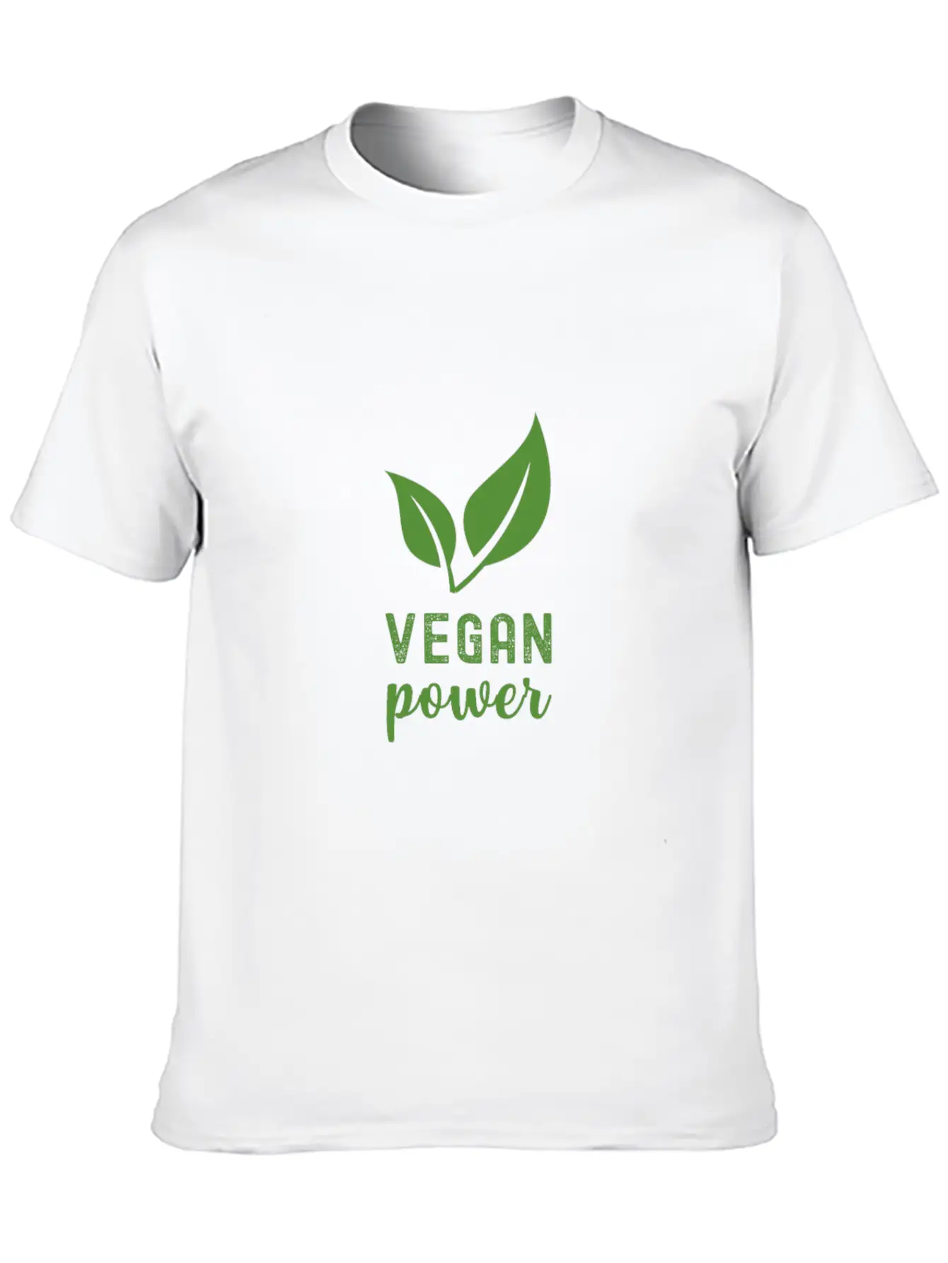 Vegan Power Unisex Casual T-Shirt – Clean Design For Daily Comfort