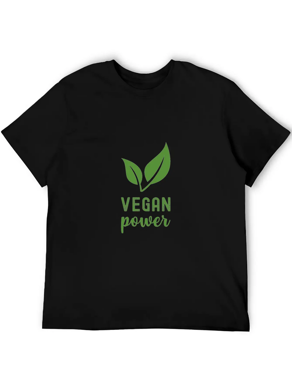 Vegan Power Unisex Casual T-Shirt – Clean Design For Daily Comfort