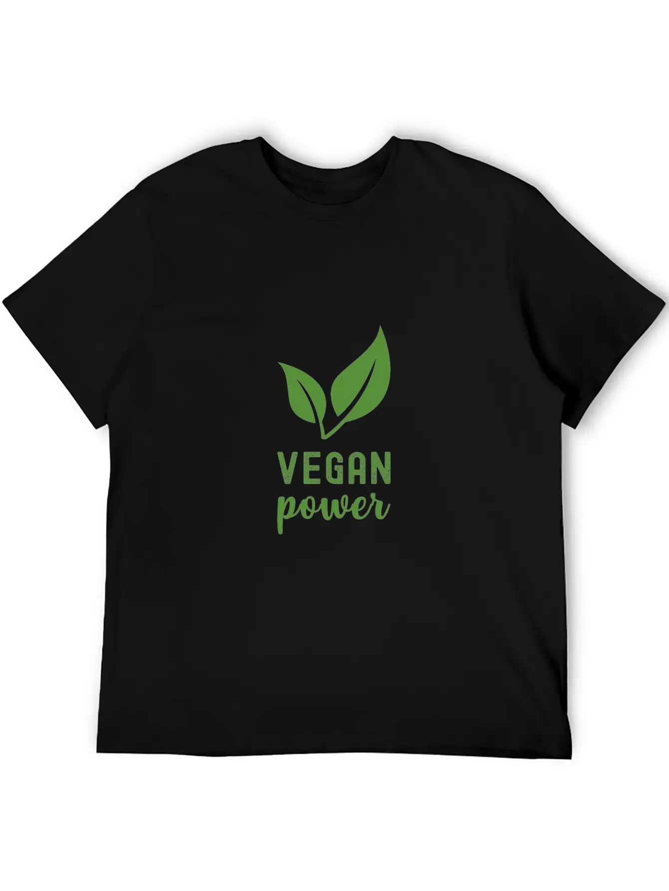 Vegan Power Unisex Casual T-Shirt – Clean Design For Daily Comfort
