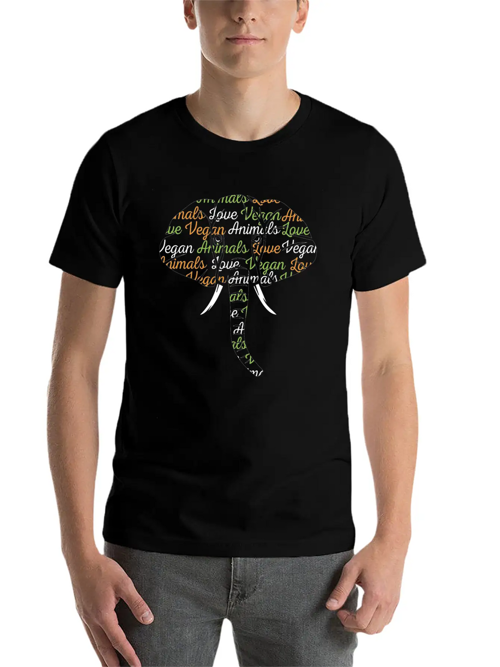 Vegan Stylish Everyday T-Shirt – Unisex Basic Cotton Tee