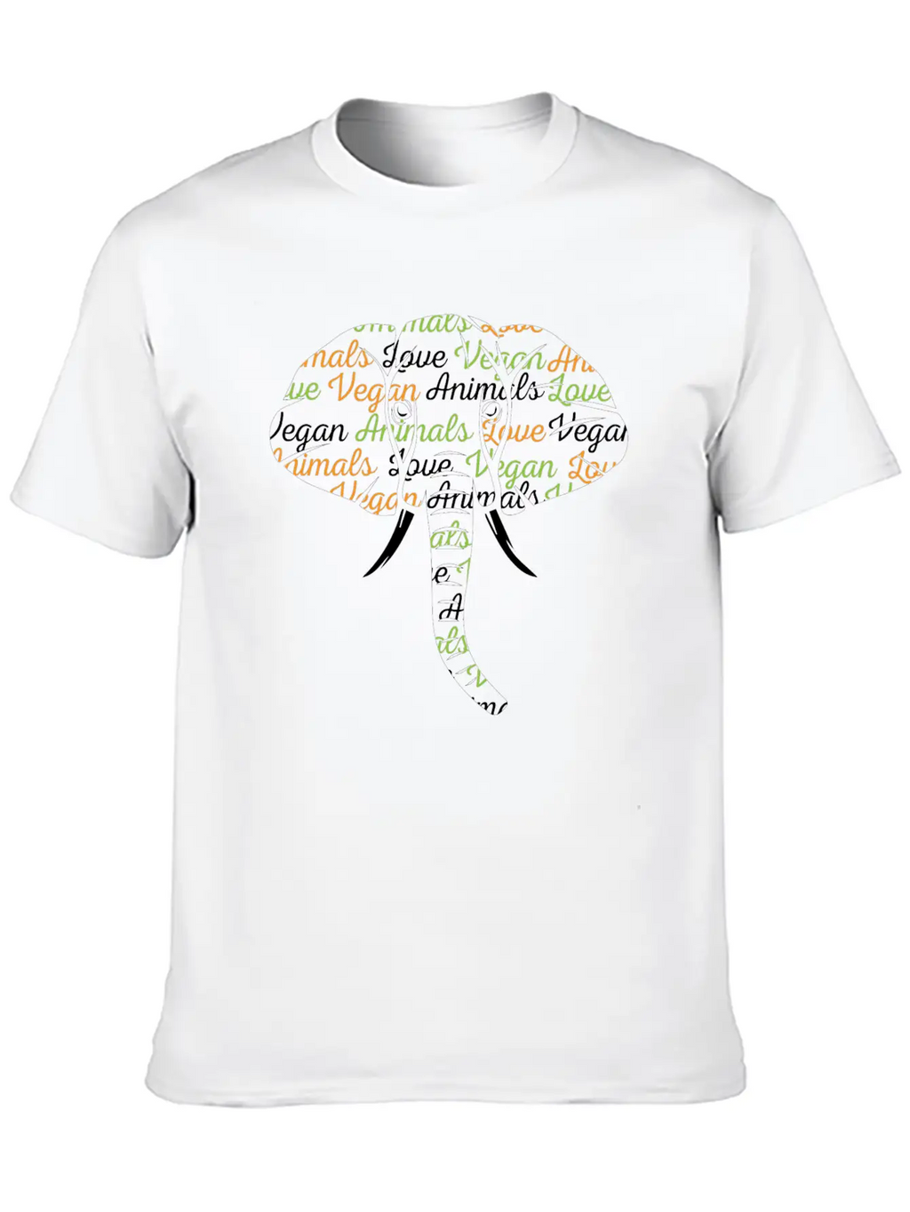 Vegan Stylish Everyday T-Shirt – Unisex Basic Cotton Tee