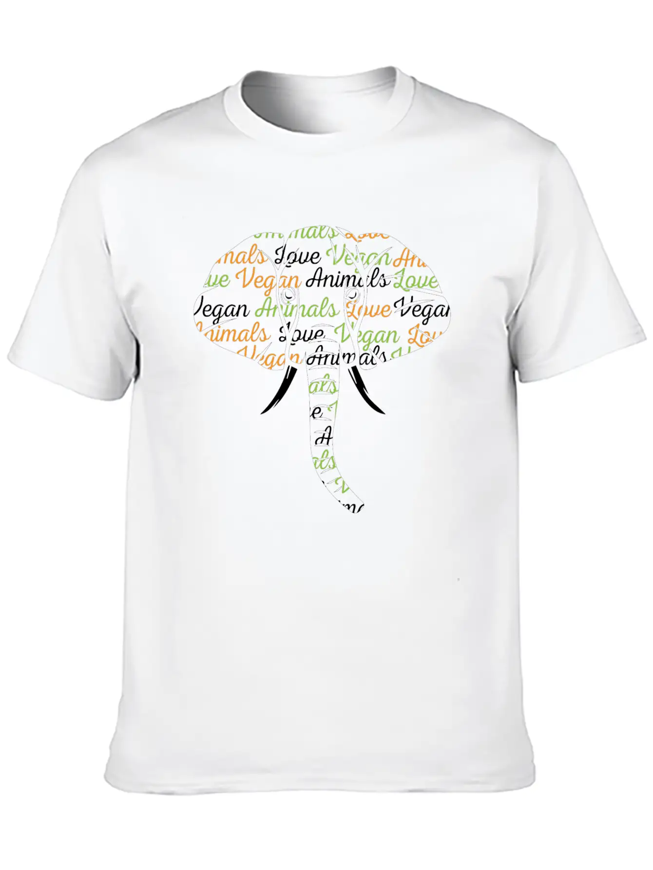 Vegan Stylish Everyday T-Shirt – Unisex Basic Cotton Tee