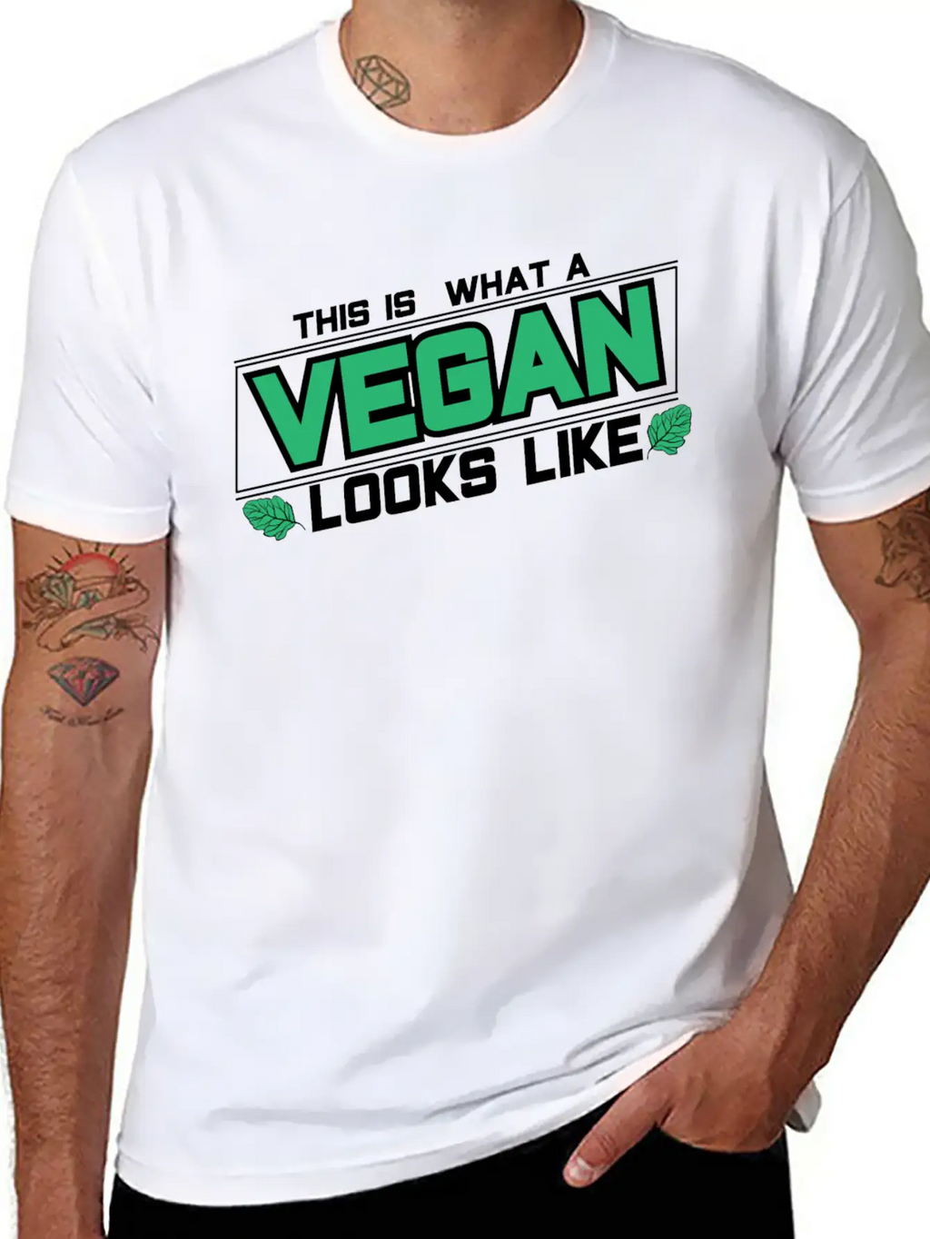 Vegan Vegetarian Animal Welfare Gift Idea Basic Graphic T-Shirt – Daily Comfort In Soft Cotton