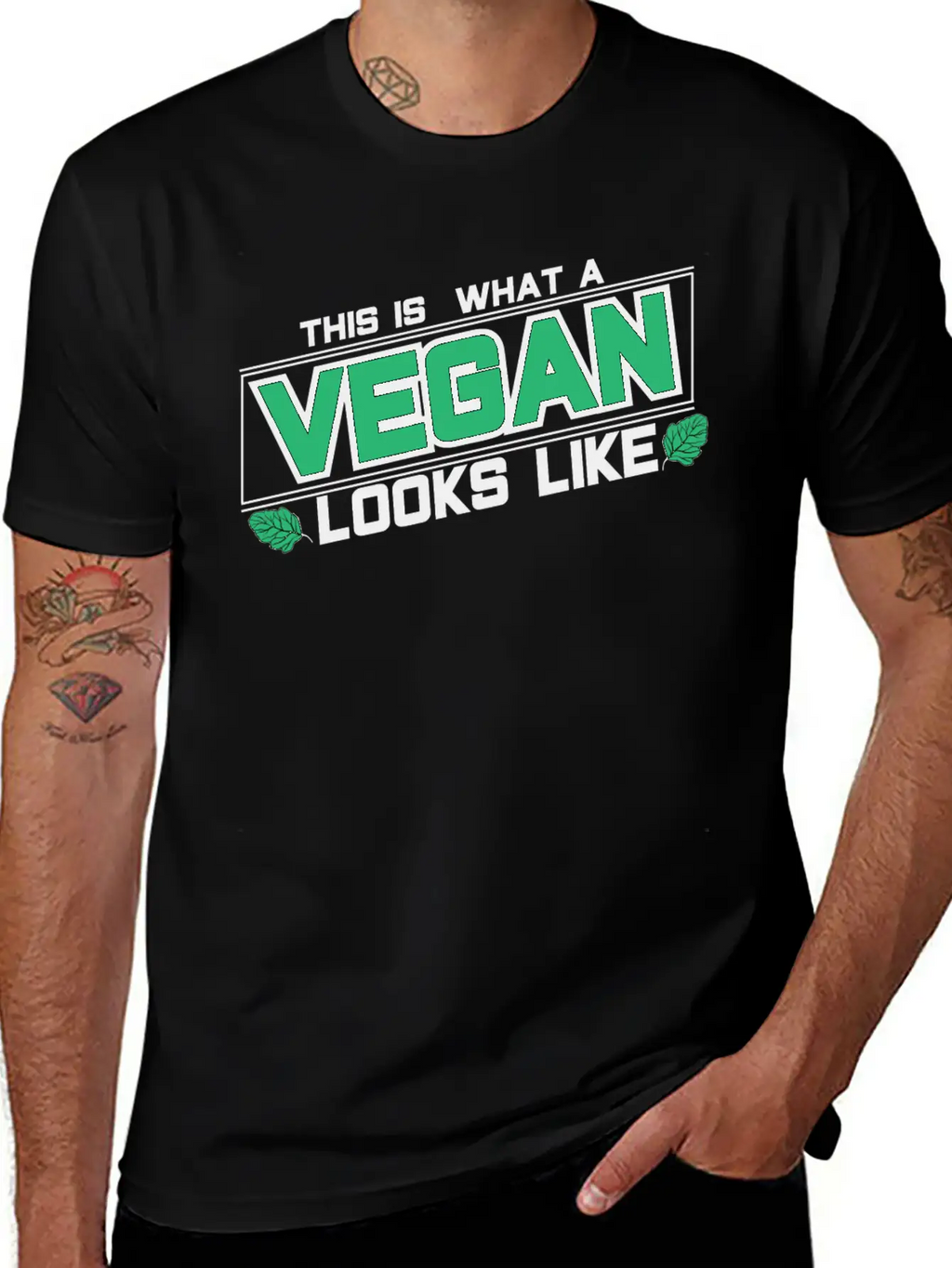 Vegan Vegetarian Animal Welfare Gift Idea Basic Graphic T-Shirt – Daily Comfort In Soft Cotton
