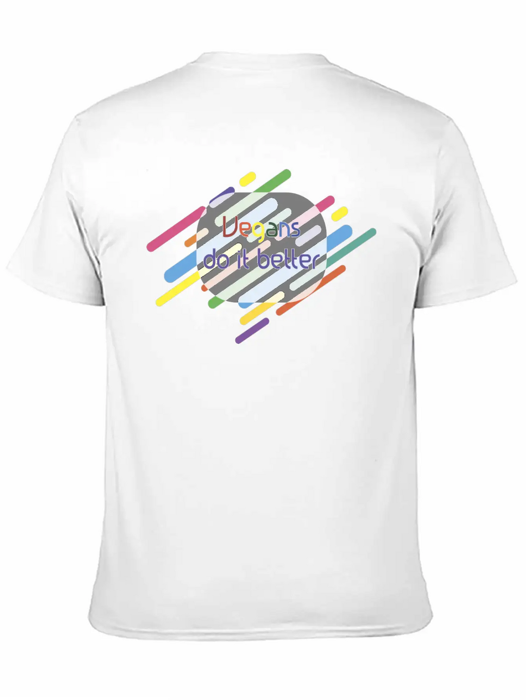 Vegan Vegetarian Animal Welfare Gift Idea Breathable Graphic T-Shirt – Perfect For Casual Days