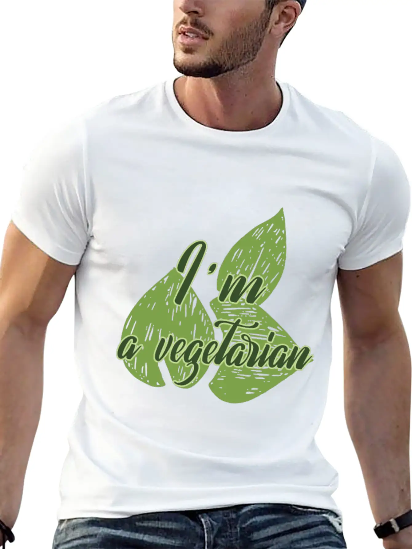 Vegan Vegetarian Animal Welfare Gift Idea Stylish Everyday T-Shirt – Unisex Basic Cotton Tee