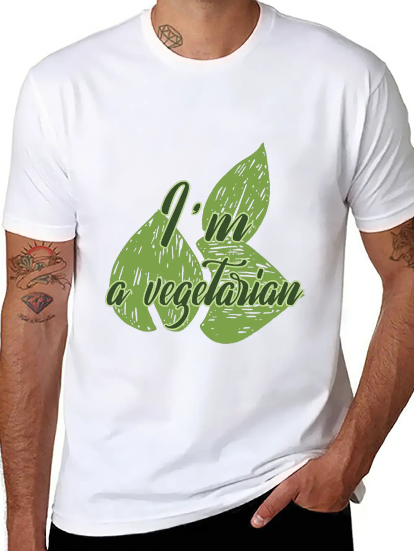 Vegan Vegetarian Animal Welfare Gift Idea Stylish Everyday T-Shirt – Unisex Basic Cotton Tee