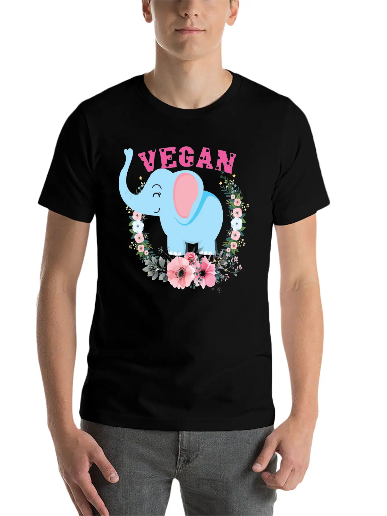 Vegan Vegetarian Animal Welfare Gift Idea Unisex Casual T-Shirt – Clean Design For Daily Comfort
