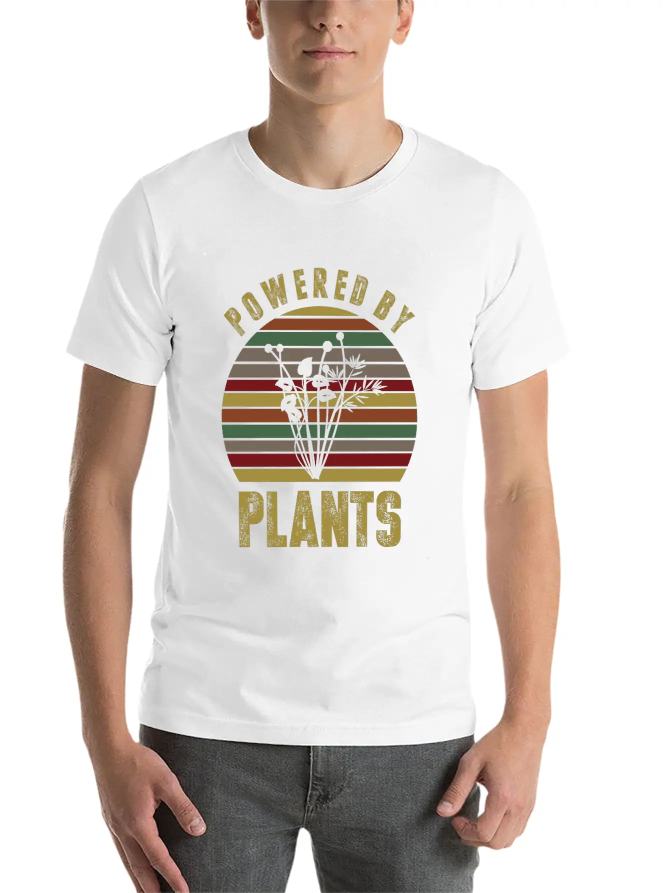 Vegan Vegetarian Breathable Soft Cotton T-Shirt – Timeless Casual Look