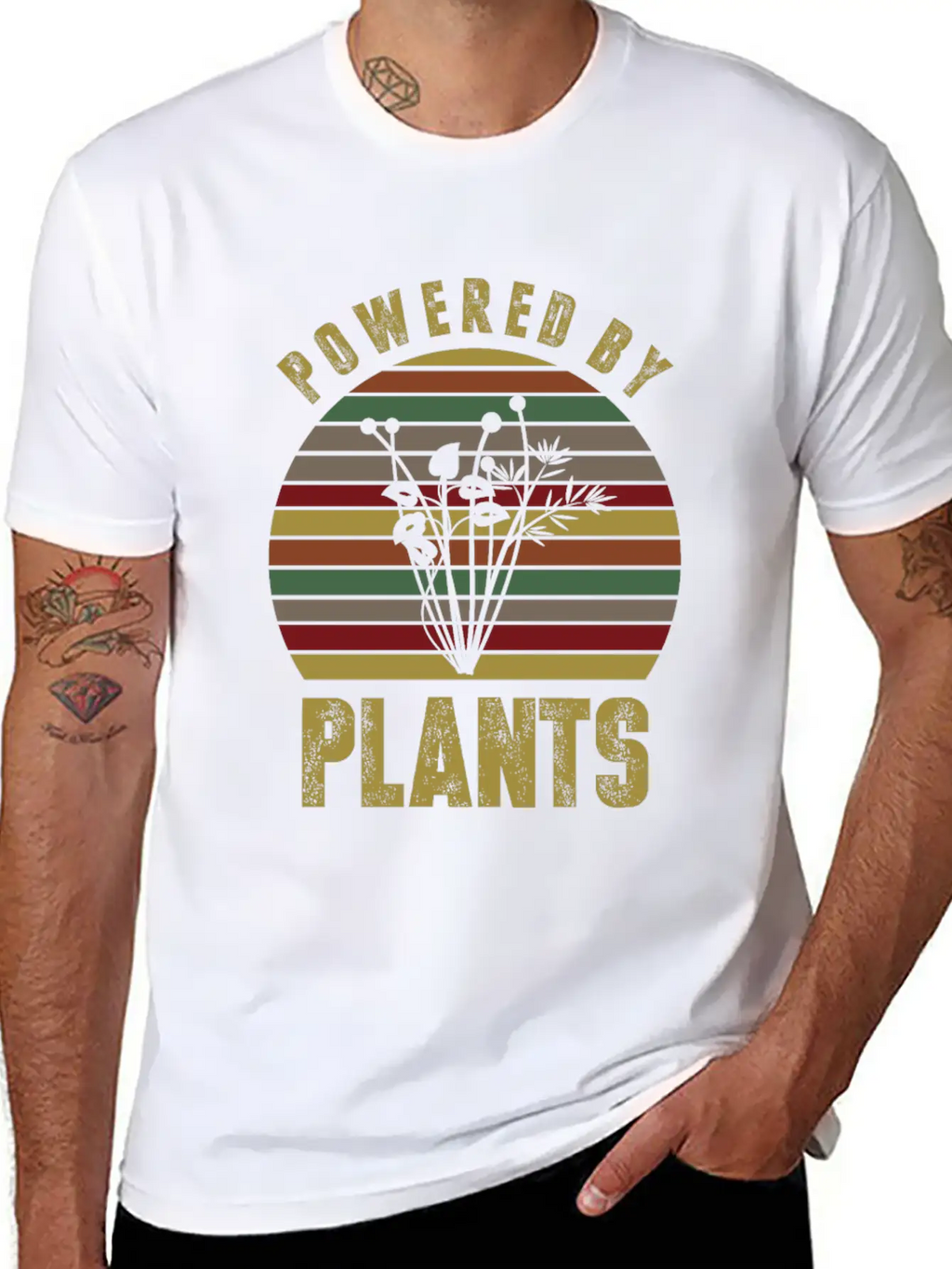 Vegan Vegetarian Breathable Soft Cotton T-Shirt – Timeless Casual Look