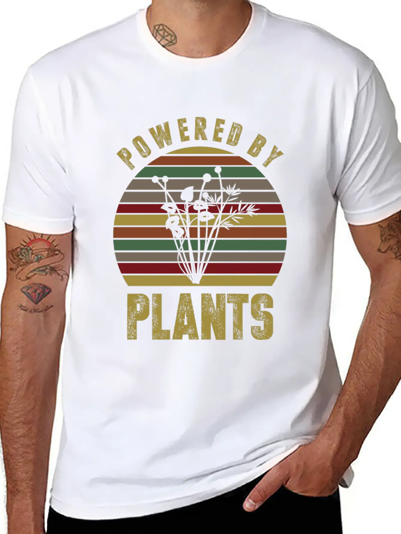 Vegan Vegetarian Breathable Soft Cotton T-Shirt – Timeless Casual Look