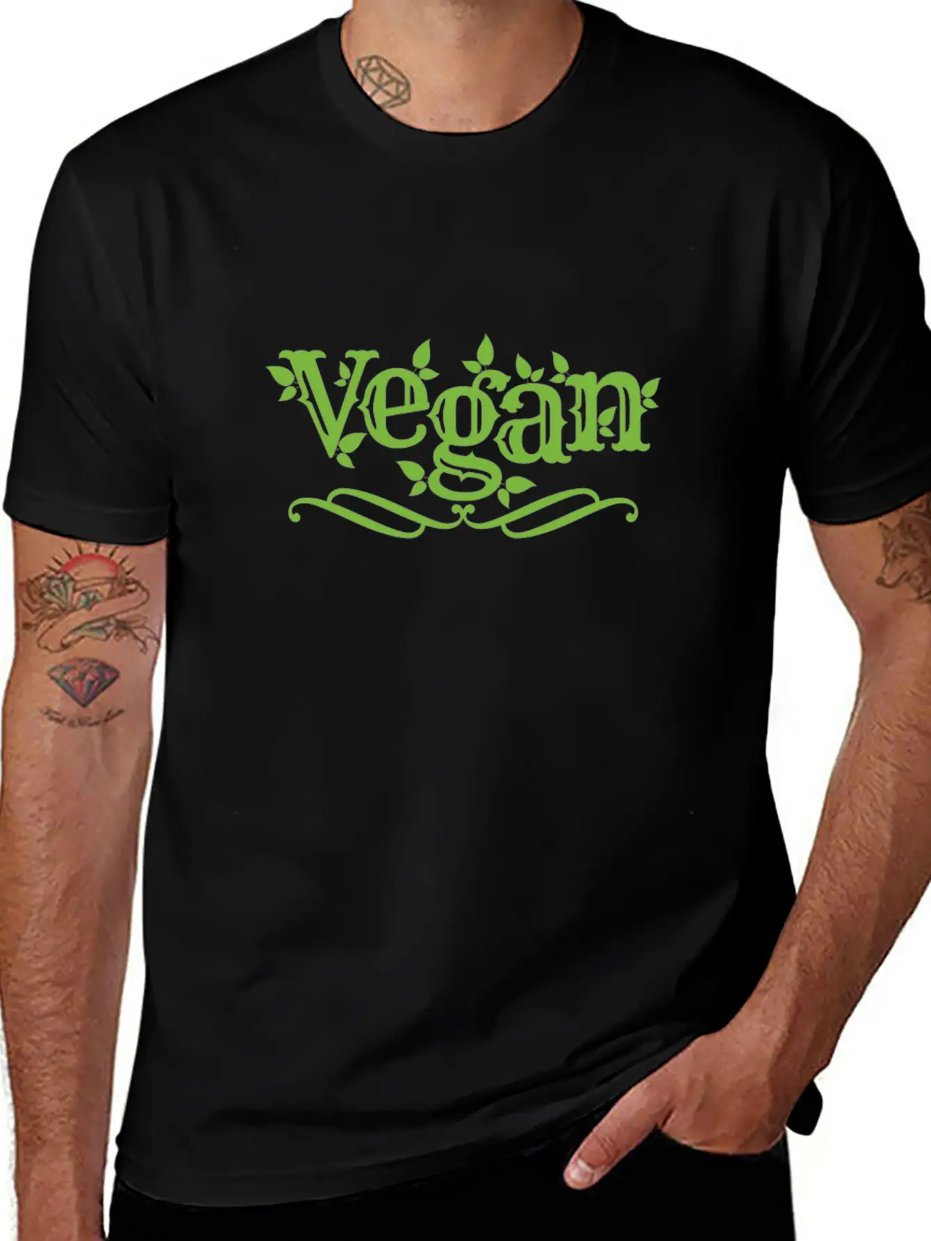 Vegan Vegetarian Gift Verganerin Unisex Casual T-Shirt – Clean Design For Daily Comfort