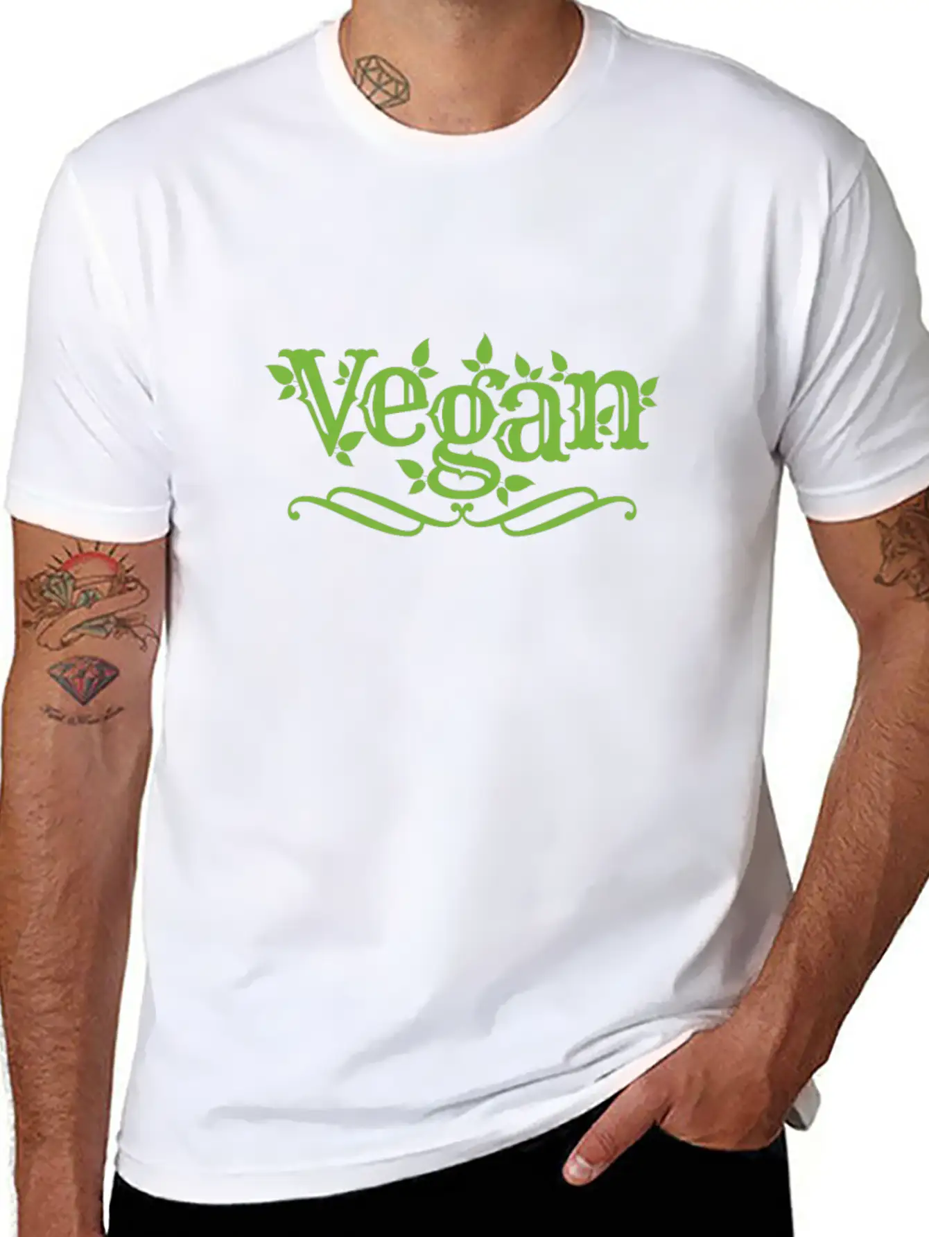 Vegan Vegetarian Gift Verganerin Unisex Casual T-Shirt – Clean Design For Daily Comfort