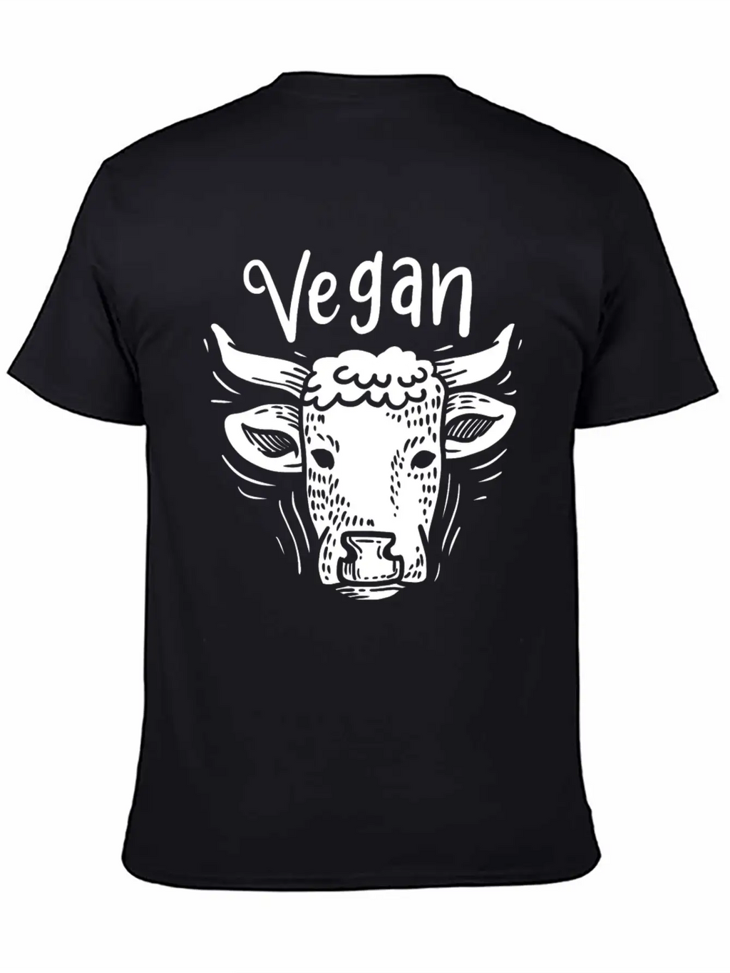 Vegan Vegetarian Veganism Relaxed Everyday Tee – Lightweight And Durable Cotton