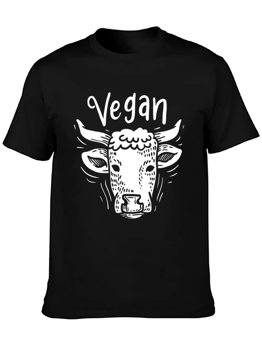 Vegan Vegetarian Veganism Relaxed Everyday Tee – Lightweight And Durable Cotton