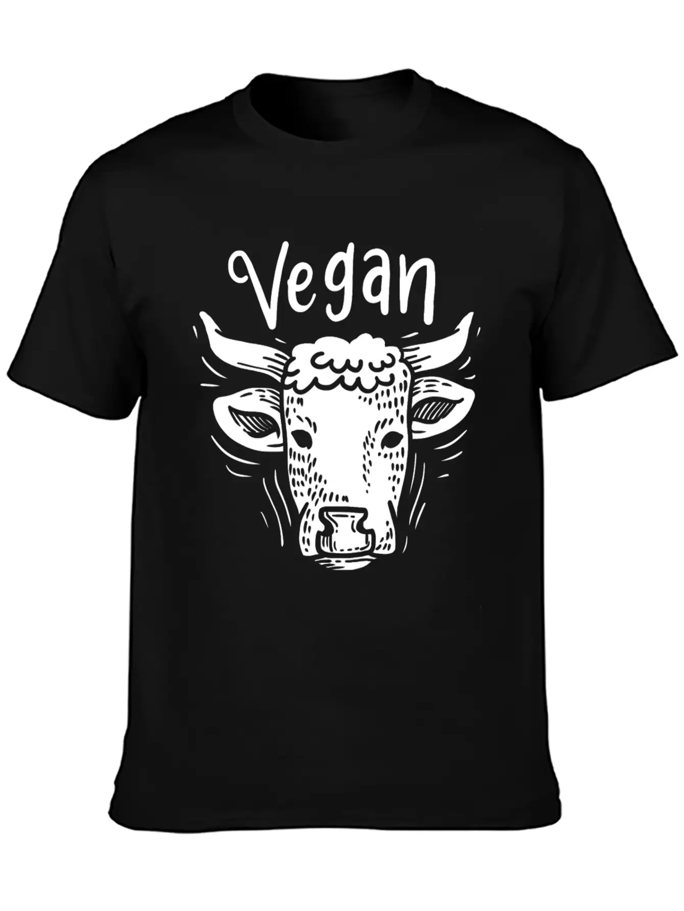 Vegan Vegetarian Veganism Relaxed Everyday Tee – Lightweight And Durable Cotton
