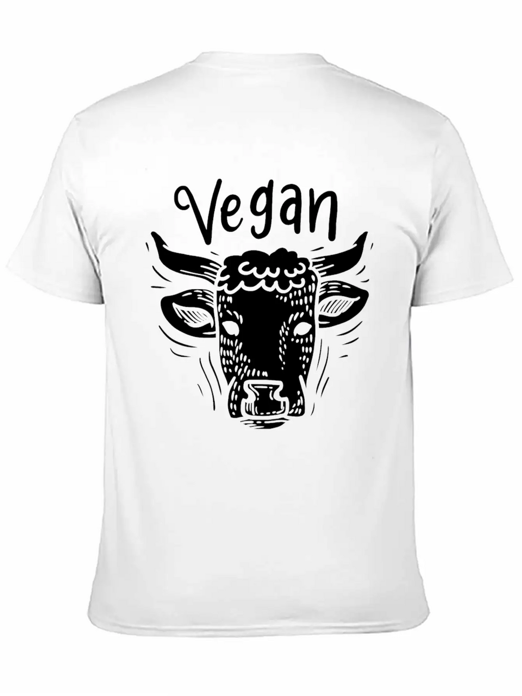 Vegan Vegetarian Veganism Relaxed Everyday Tee – Lightweight And Durable Cotton