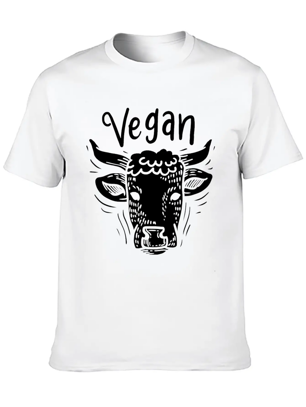 Vegan Vegetarian Veganism Relaxed Everyday Tee – Lightweight And Durable Cotton