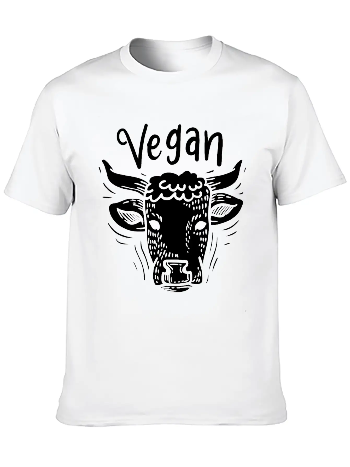 Vegan Vegetarian Veganism Relaxed Everyday Tee – Lightweight And Durable Cotton